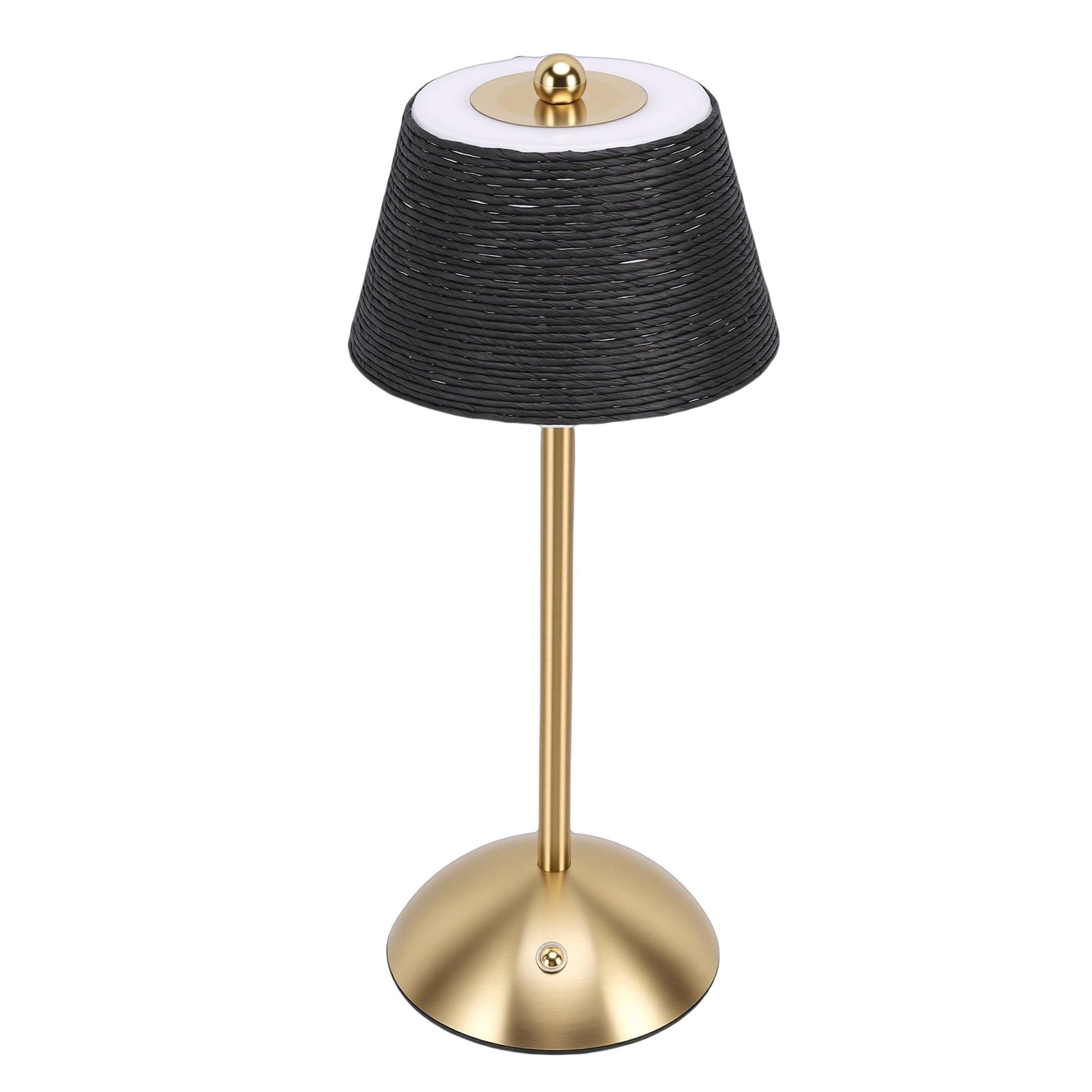Cordless Table Lamp 1200mAh USB Battery Operated 3 Color Stepless Dimming