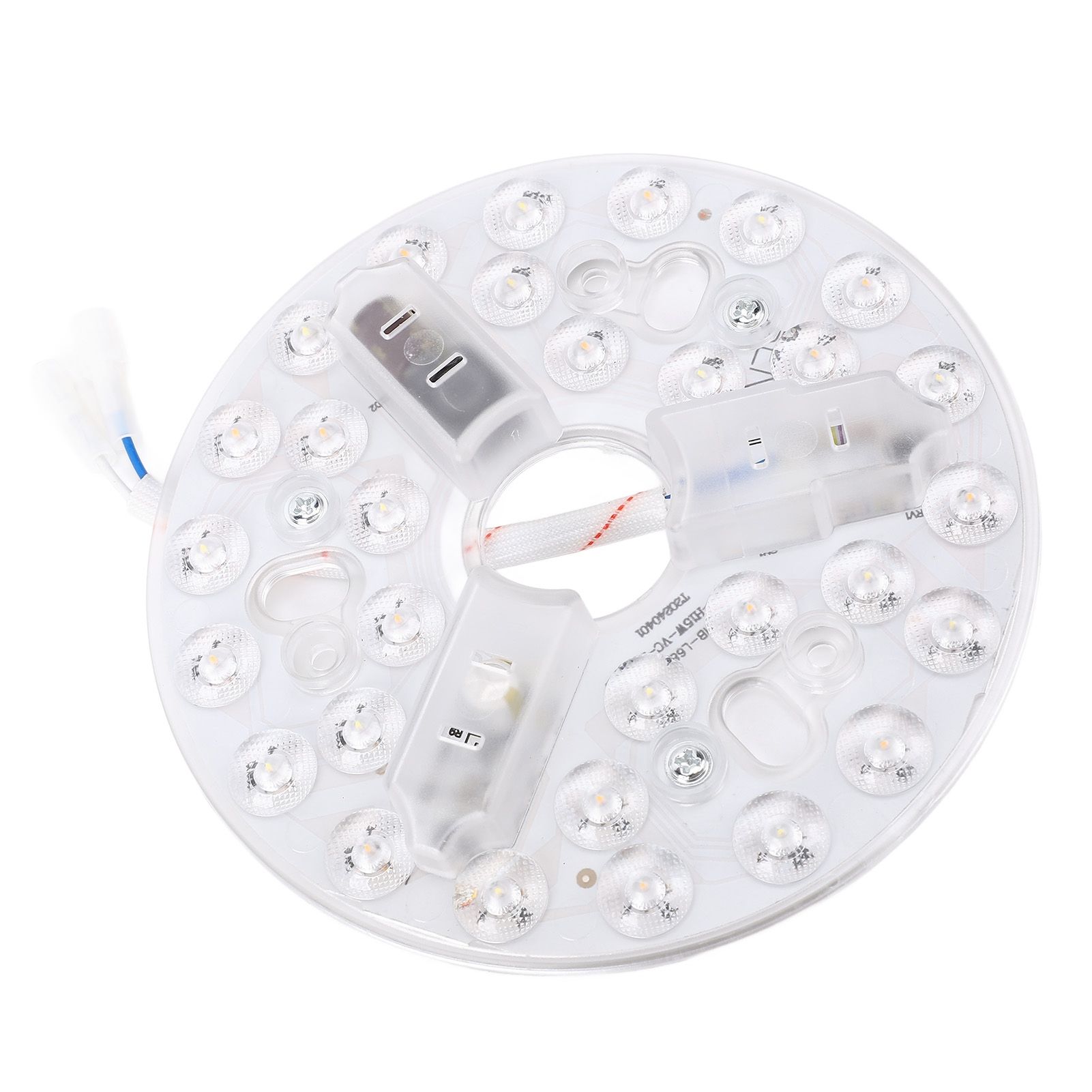 LED Ceiling Fan Light Module 5.3 Inch 3 Color Adjustable Round LED Ceiling Fan view 5