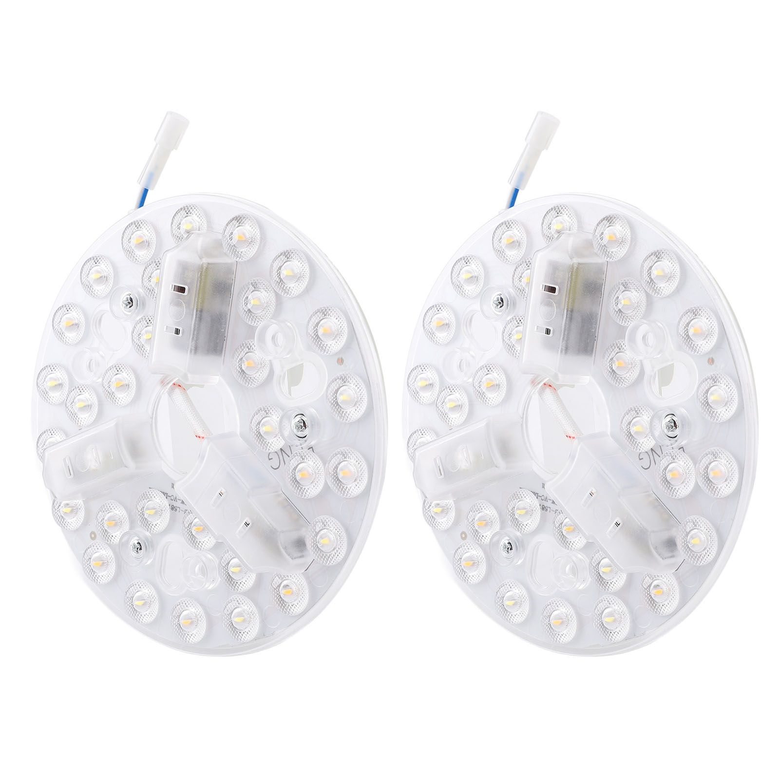 LED Ceiling Fan Light Module 5.3 Inch 3 Color Adjustable Round LED Ceiling Fan view 10