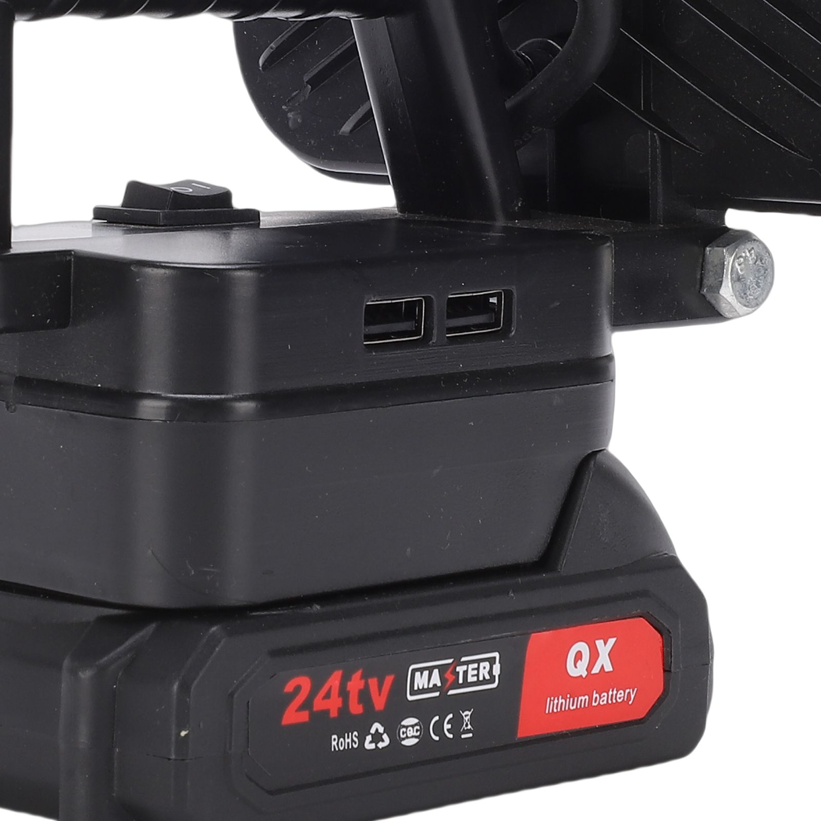 LED Work Light Battery Powered Handheld Flashlight with Dual USB Ports view 7