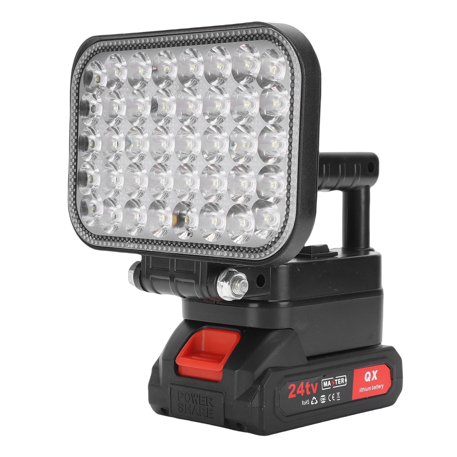 LED Work Light Battery Powered Handheld Flashlight with Dual USB Ports view 6