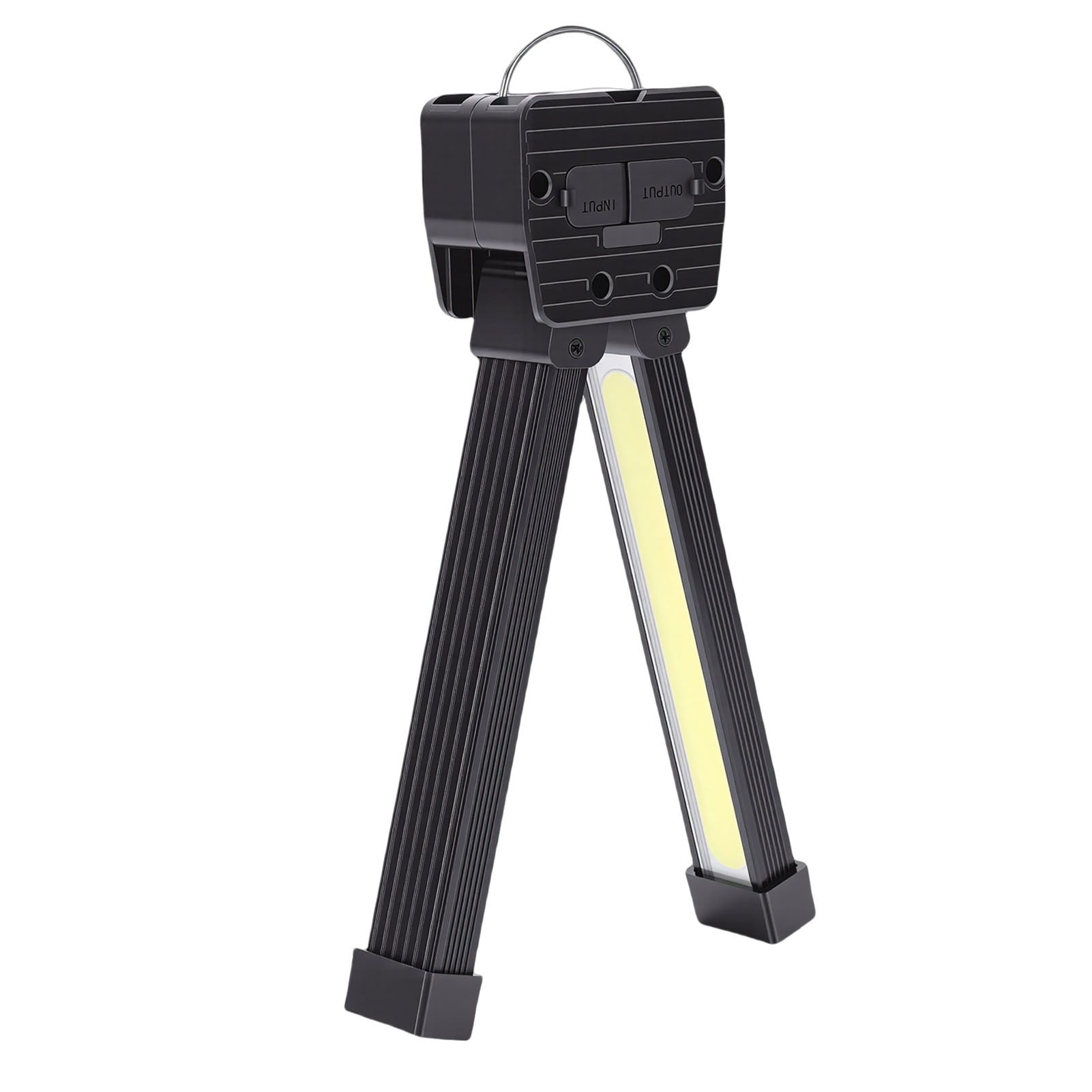 Magnetic Gym Lamp for Posing Portable Magnet LED Flashlight with Hanging Hook