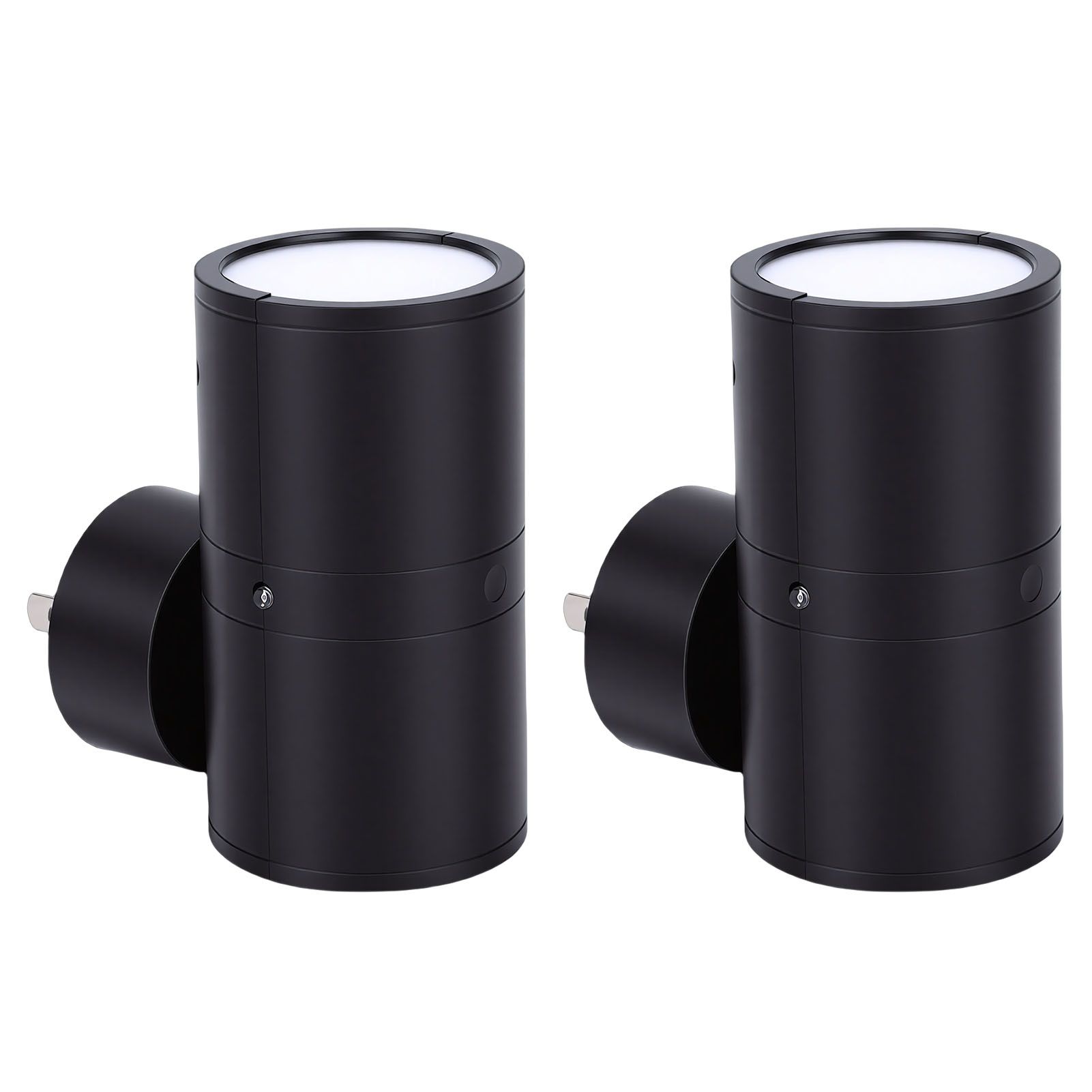 2 Pcs LED Night Light Plug In 3 Color Dusk To Dawn Sensor Wall Outlet Light view 8