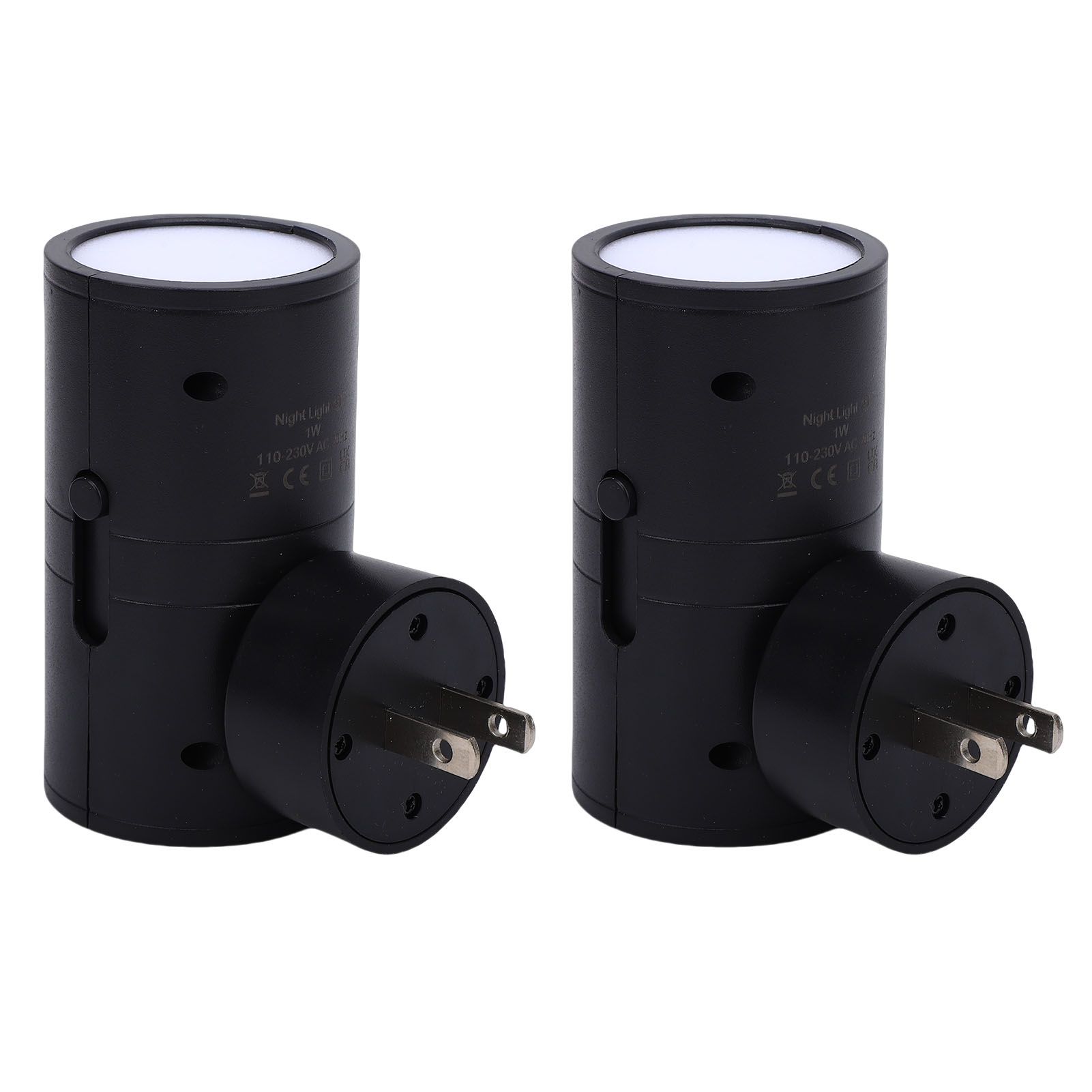 2 Pcs LED Night Light Plug In 3 Color Dusk To Dawn Sensor Wall Outlet Light view 10