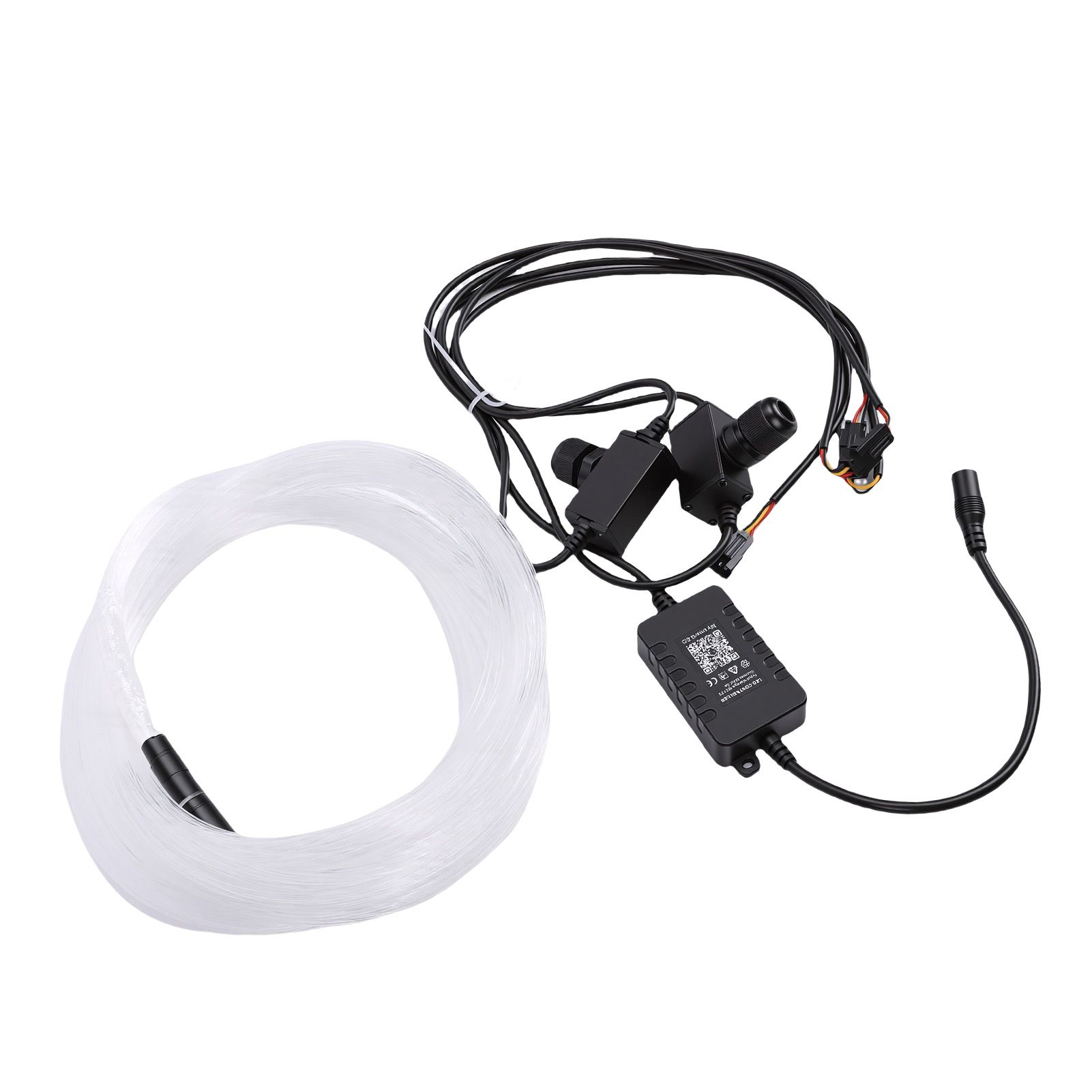 Car Use 1.5W RGBW 100pcs 0.03in 6.6ft Fiber Optic Lights Starlight Ceiling view 6