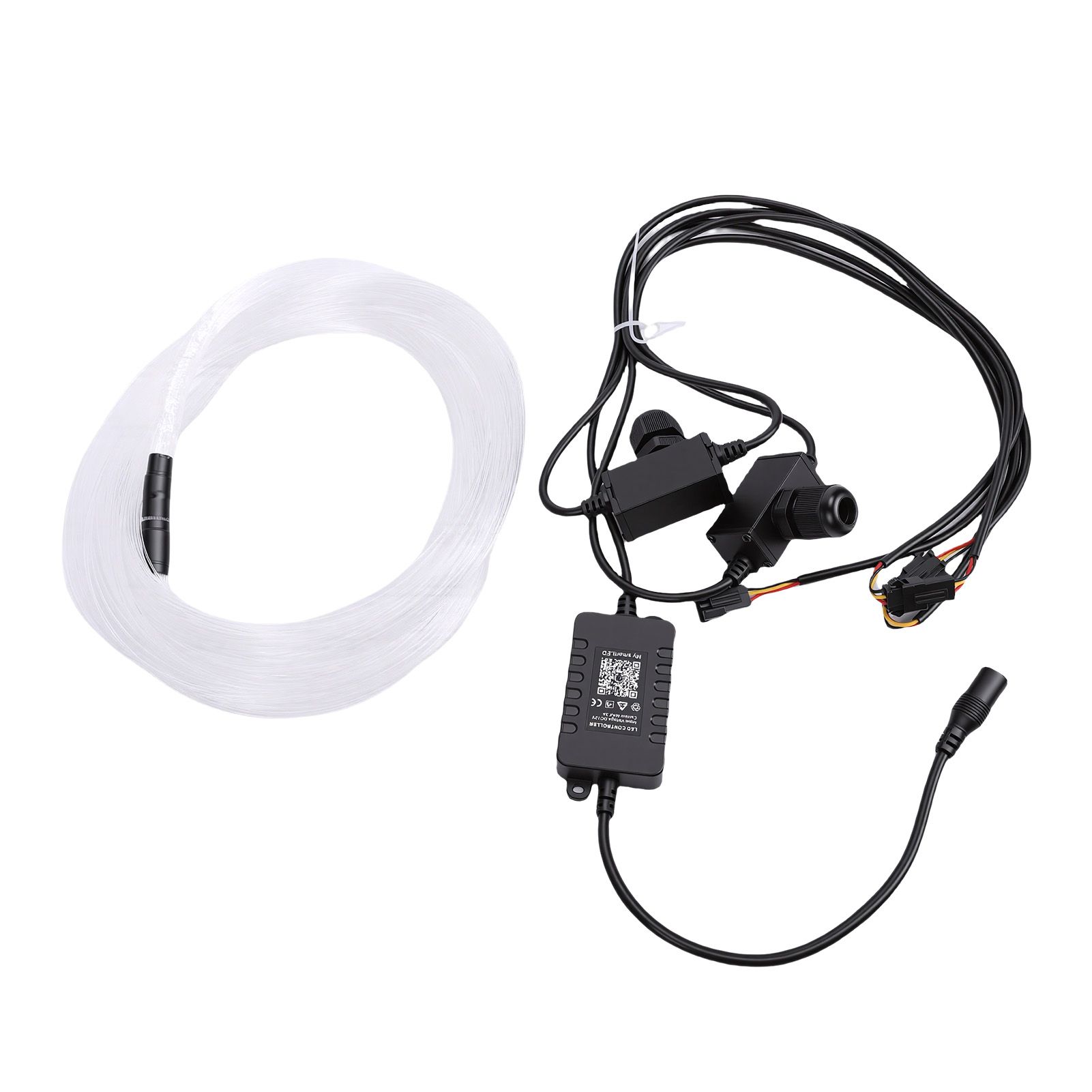 Car Use 1.5W RGBW 100pcs 0.03in 6.6ft Fiber Optic Lights Starlight Ceiling view 8