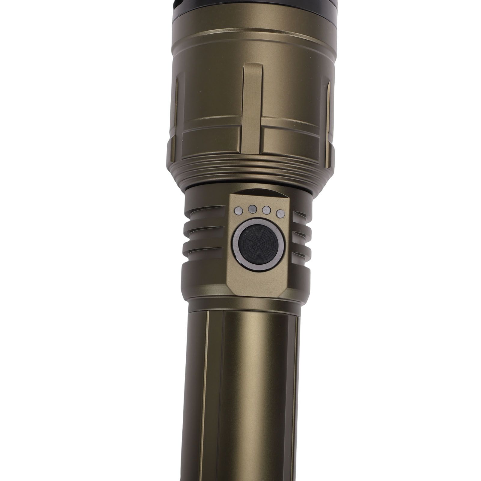 LED Flashlight 1500LM Super Bright 5 Modes Adjustable Focus USB C Rechargeable view 2