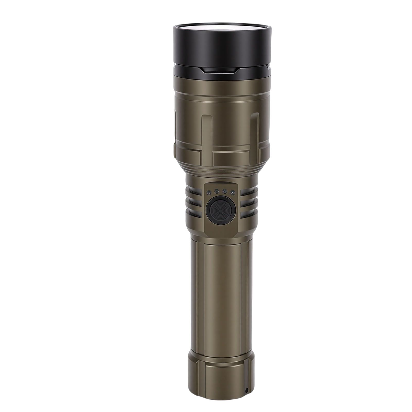 LED Flashlight 1500LM Super Bright 5 Modes Adjustable Focus USB C Rechargeable view 4