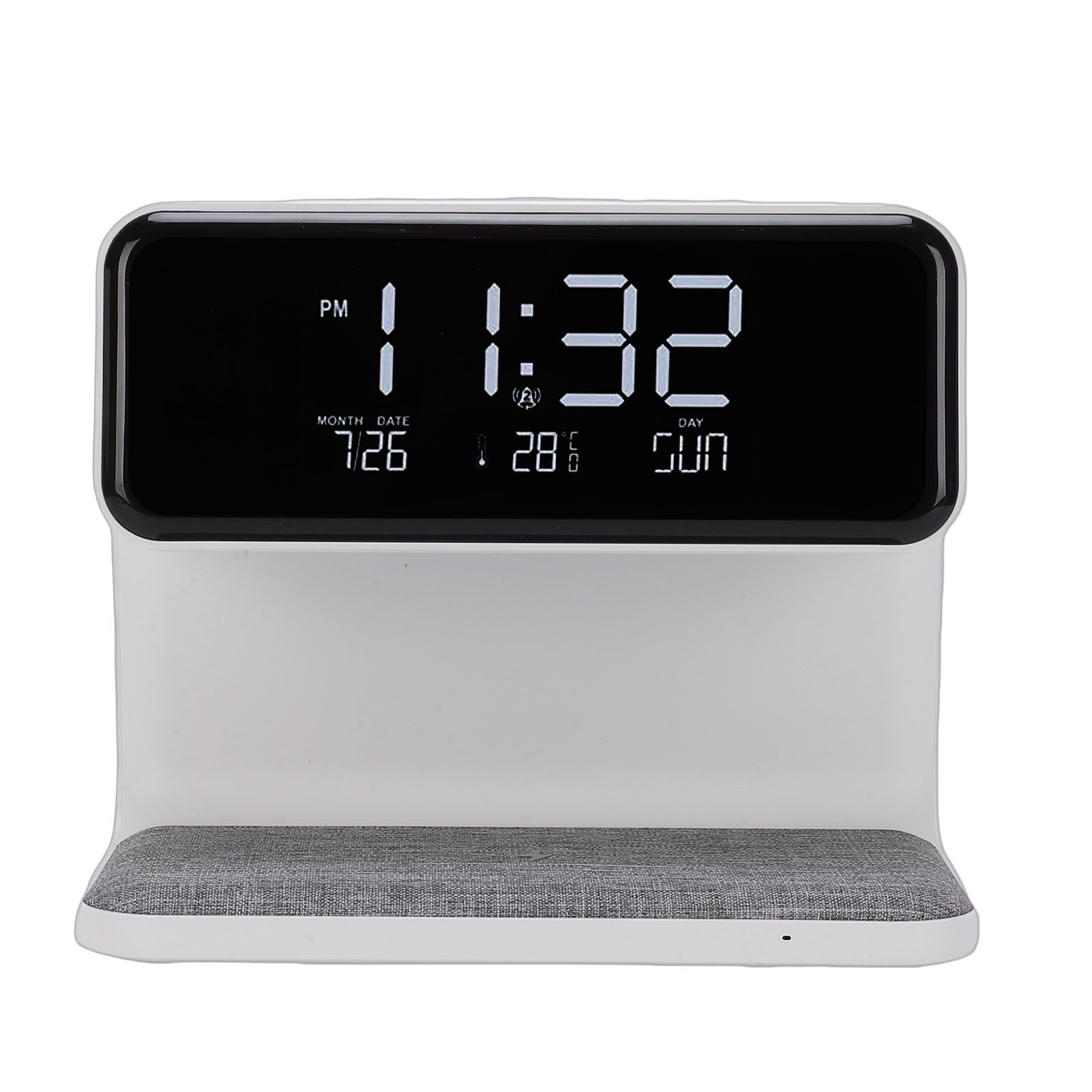 3 in 1 Wireless Charging Digital Alarm Clock with Night Light 15W Fast view 8