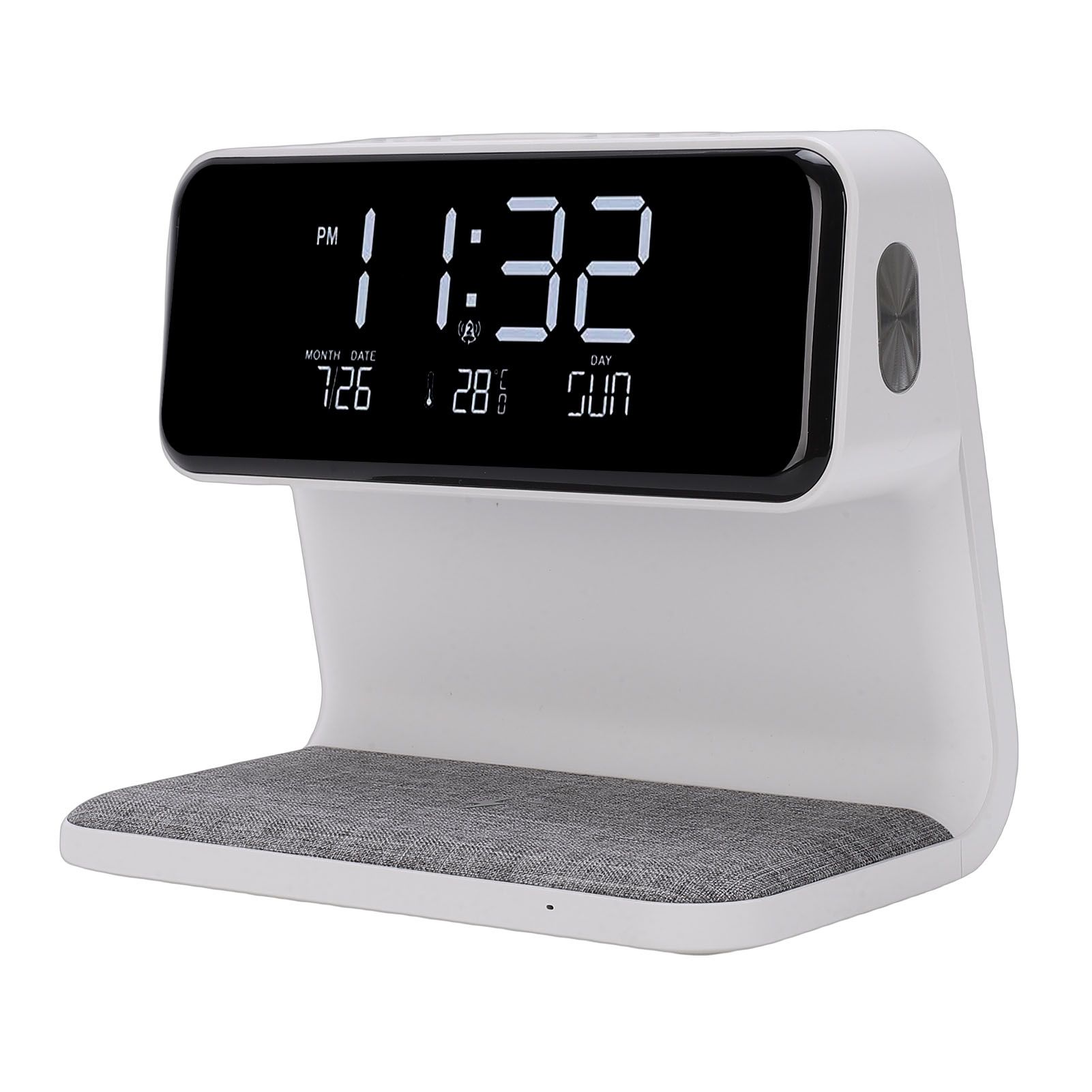 3 in 1 Wireless Charging Digital Alarm Clock with Night Light 15W Fast view 9