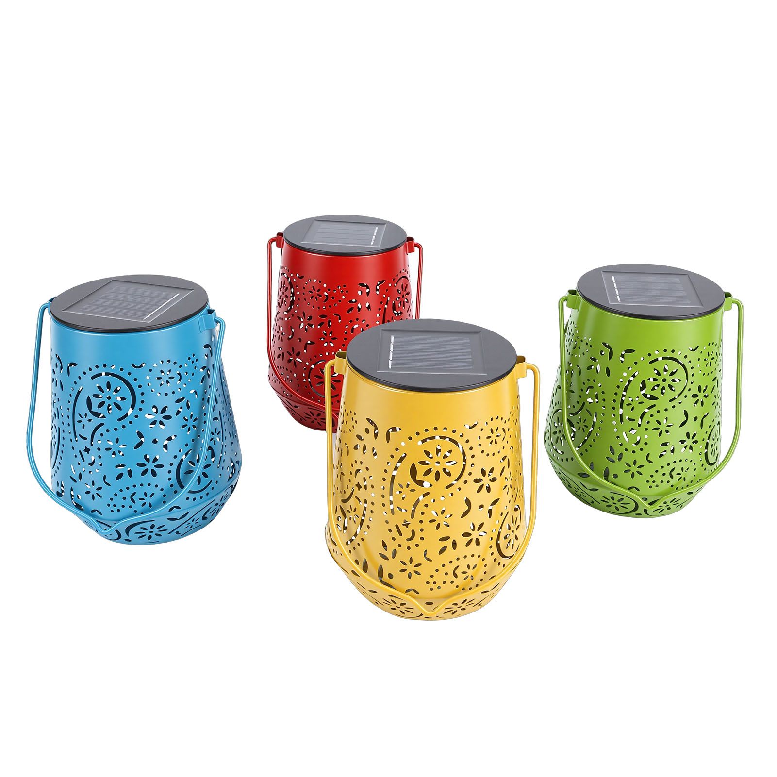 Solar Lanterns Outdoor Water Proof Garden Decor Hanging Solar Lights for