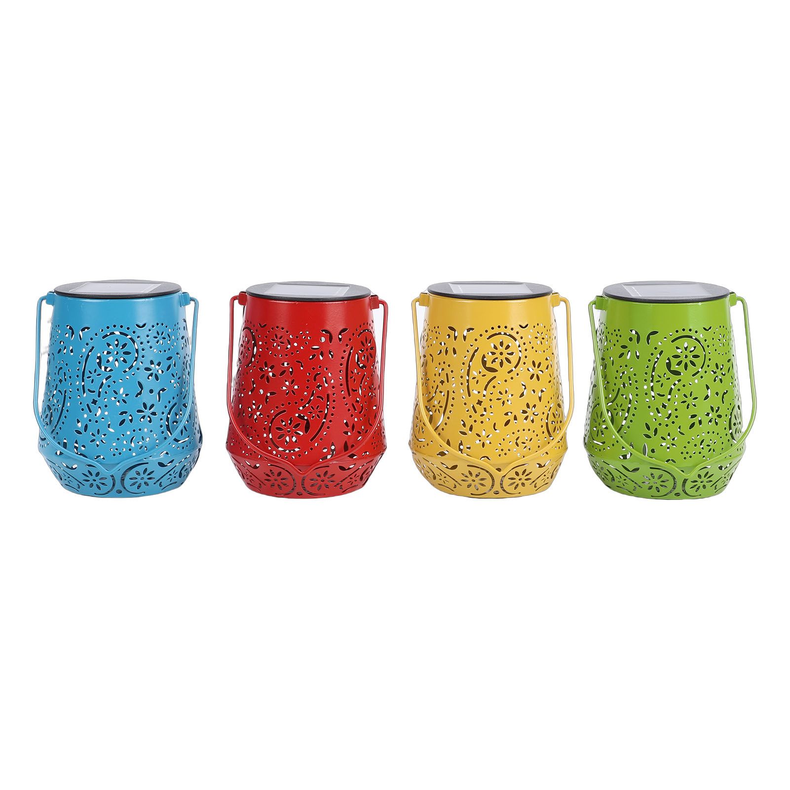 Solar Lanterns Outdoor Water Proof Garden Decor Hanging Solar Lights for view 3