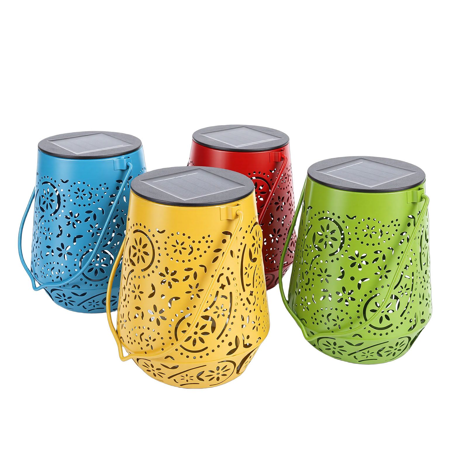 Solar Lanterns Outdoor Water Proof Garden Decor Hanging Solar Lights for view 6