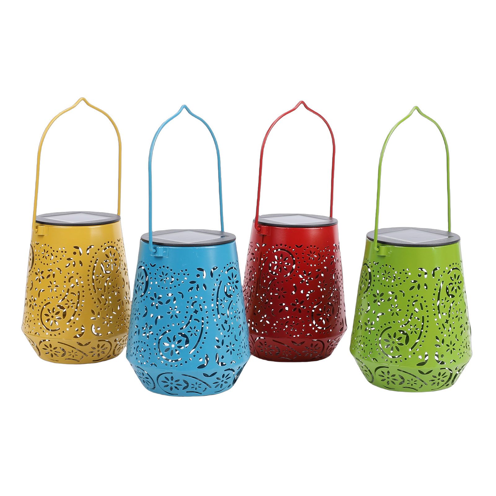 Solar Lanterns Outdoor Water Proof Garden Decor Hanging Solar Lights for view 11
