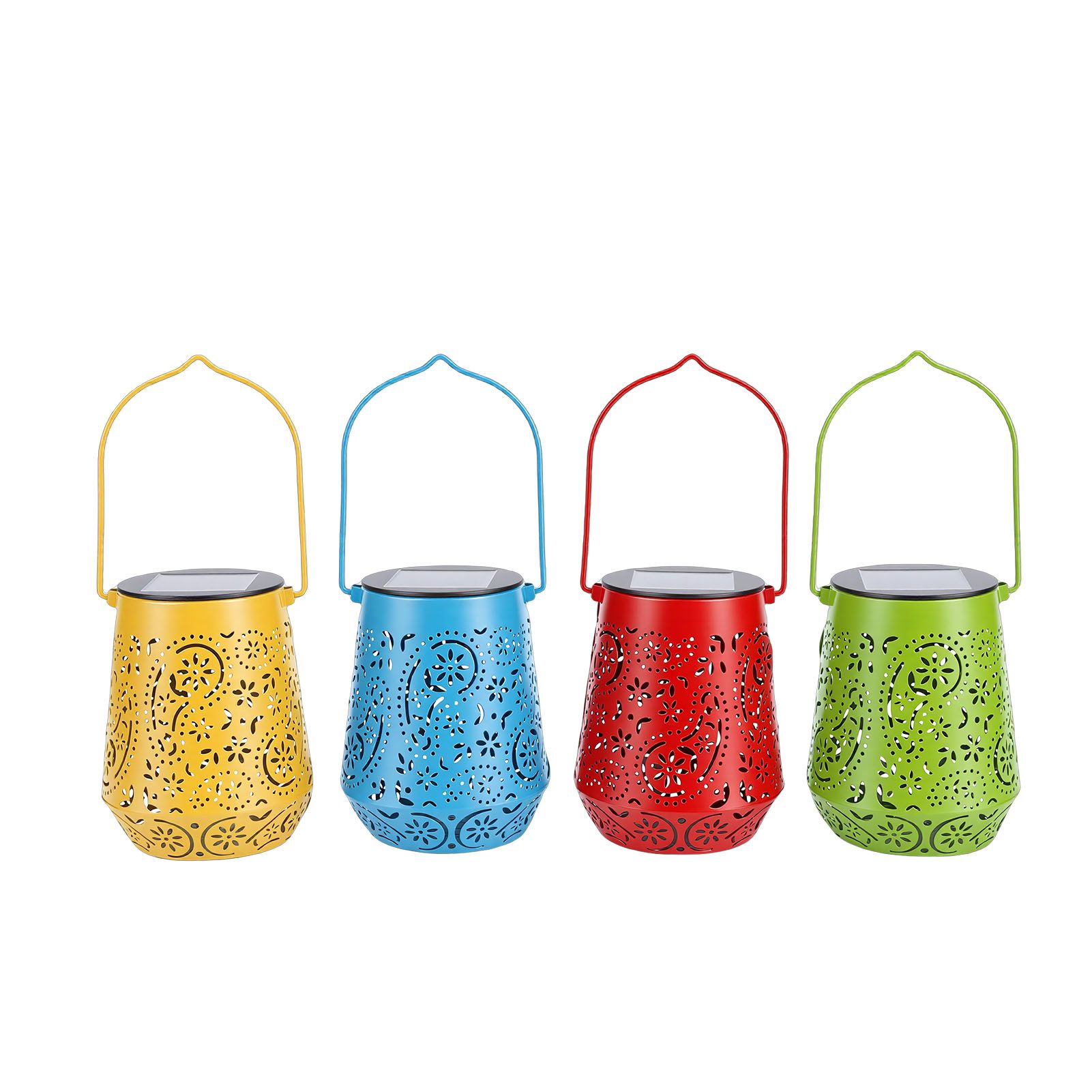 Solar Lanterns Outdoor Water Proof Garden Decor Hanging Solar Lights for view 12