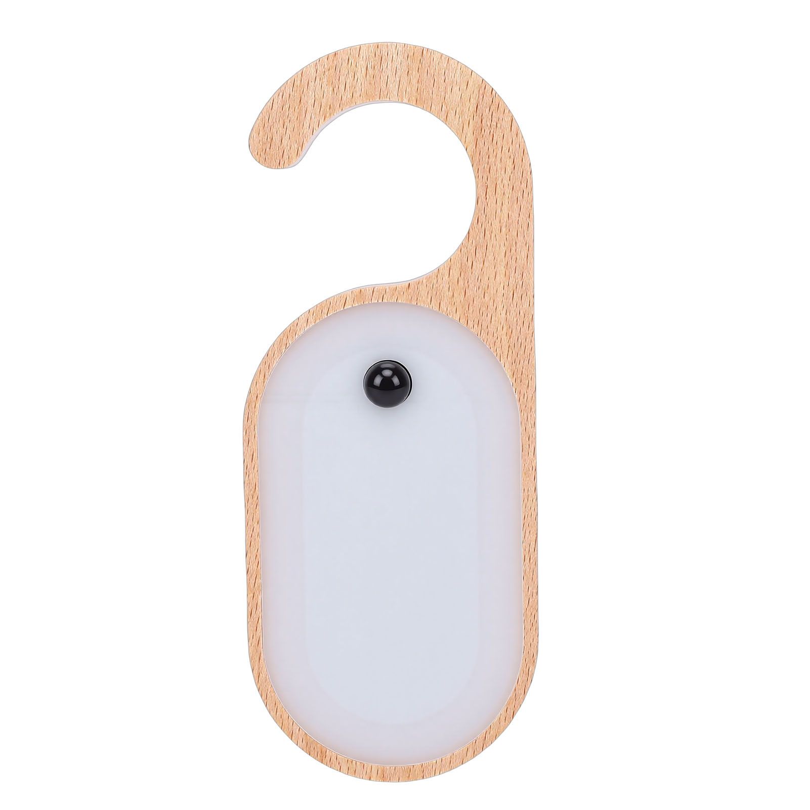 Door Knob Lamp Wood LED Rechargeable Motion Sensor Door Knob Message Board view 4