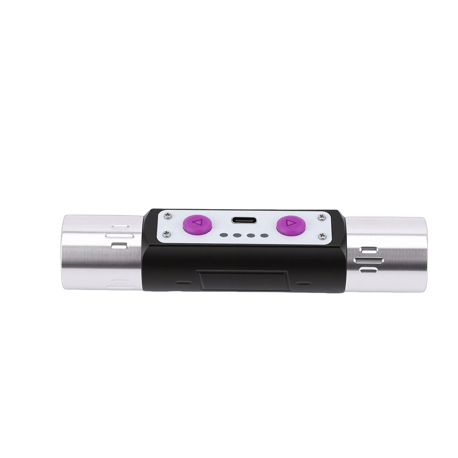 Violet Light Flashlight 3W Rechargeable 254nm 365nm 395nm Dual Head Torch view 3