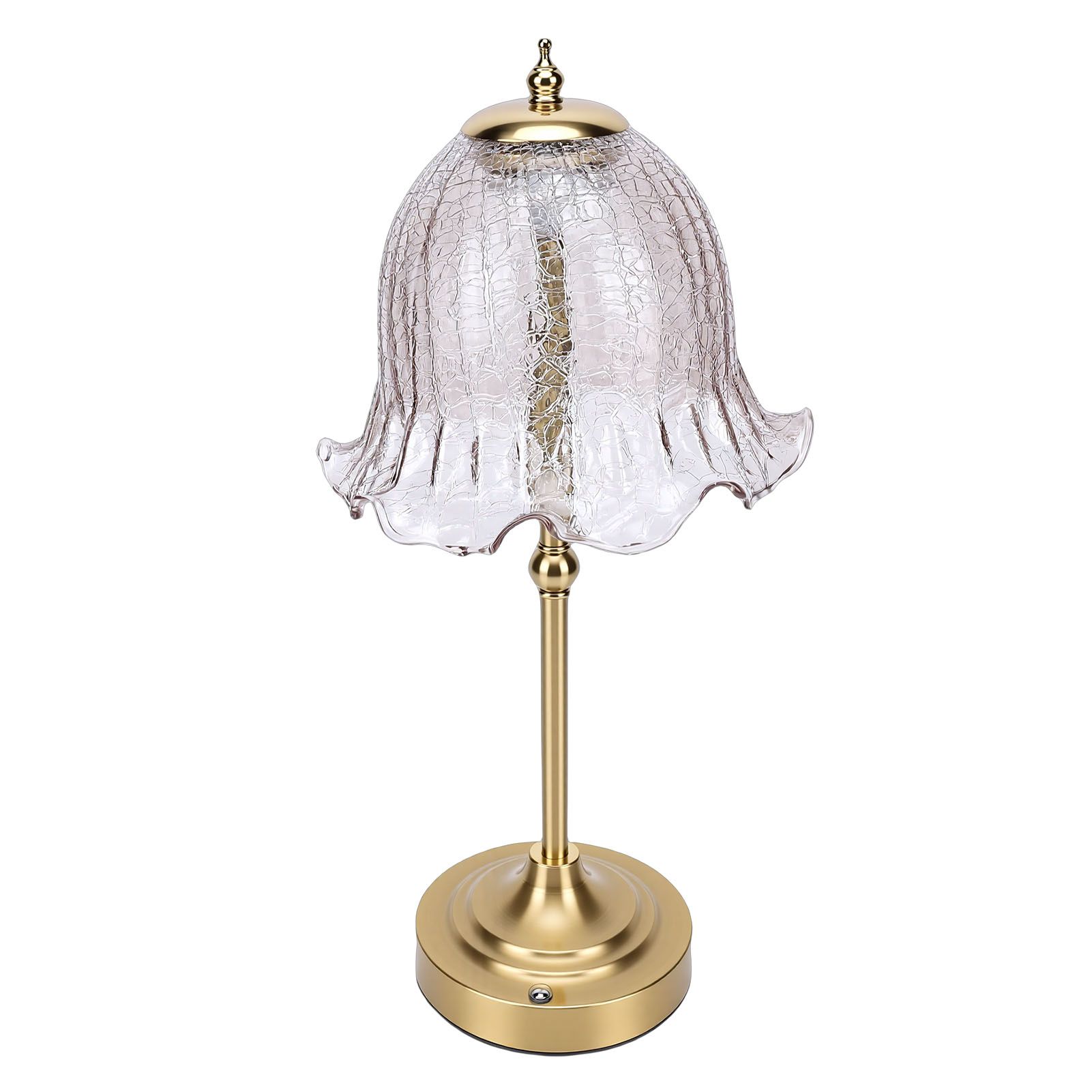 Cordless Table Lamp Glass Lamp Shade European Decorative Touch Table Lamp view 6