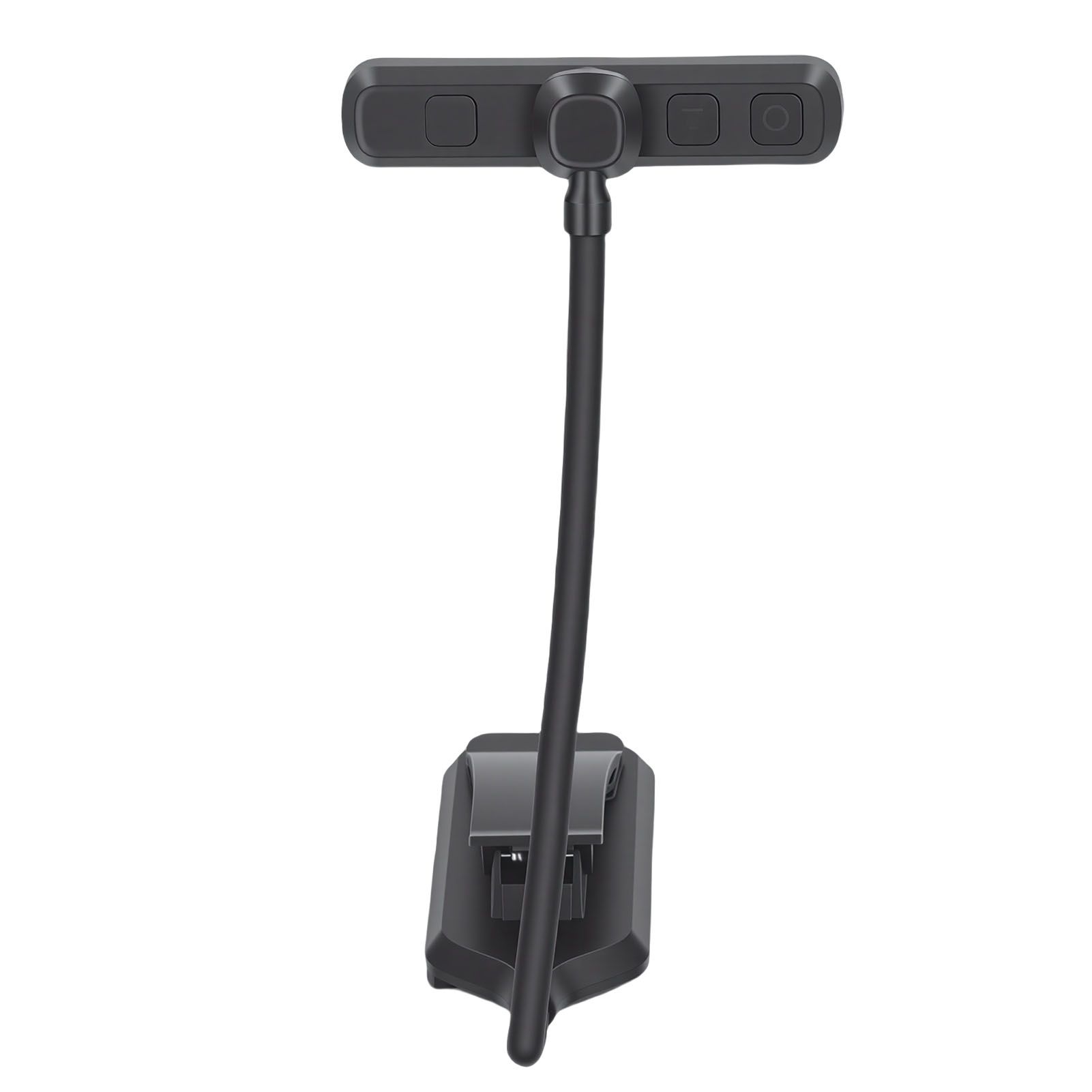 LED Rechargeable Book Light Silicone 3 Color Stepless Dimming Clip On Lamp view 5