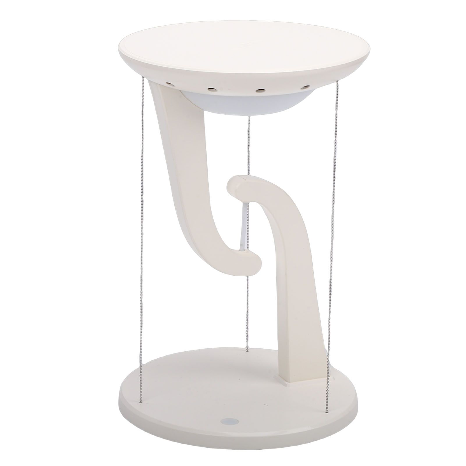 Floating Desk Lamp Round Creative USB Levitating Table Lamp with Wireless