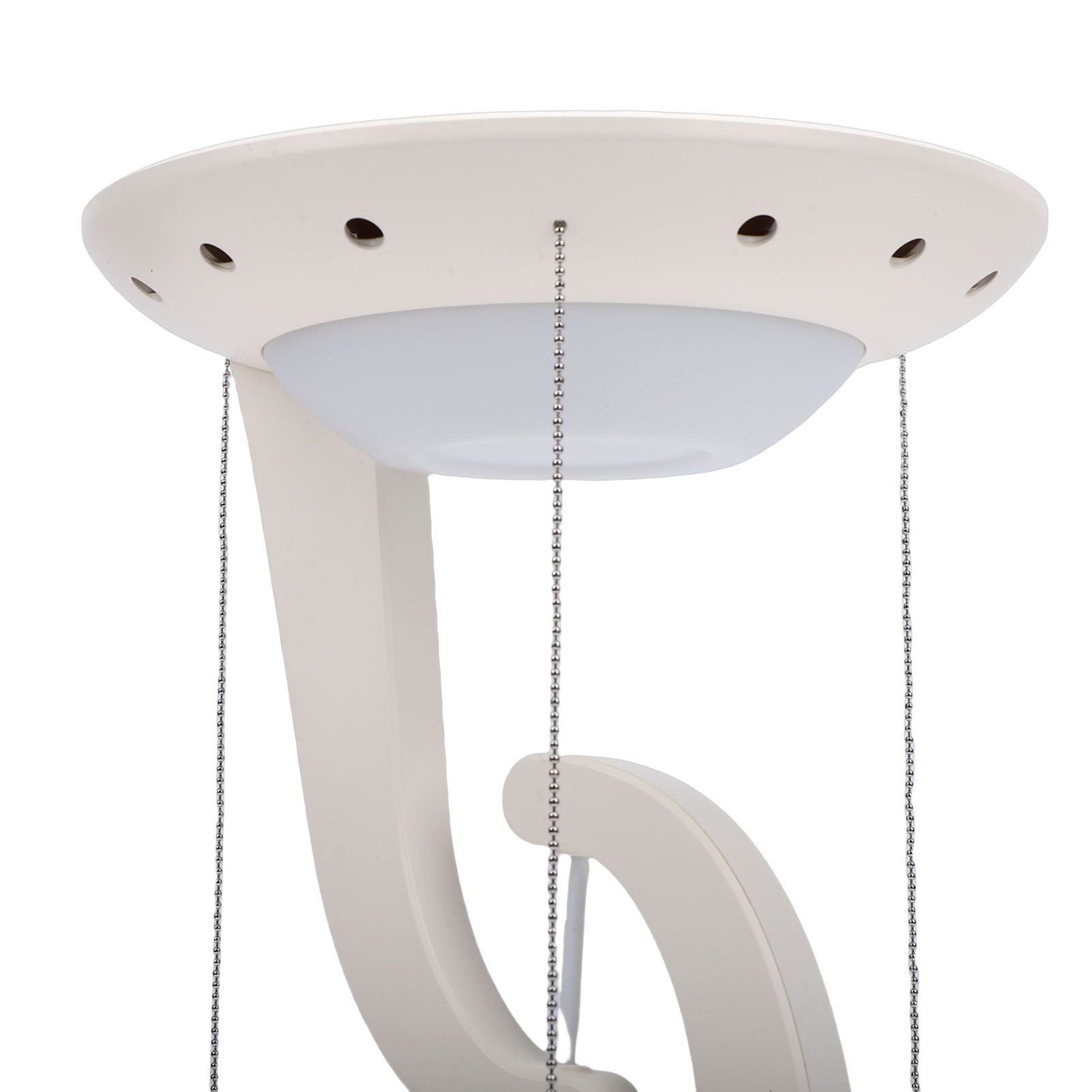 Floating Desk Lamp Round Creative USB Levitating Table Lamp with Wireless view 2