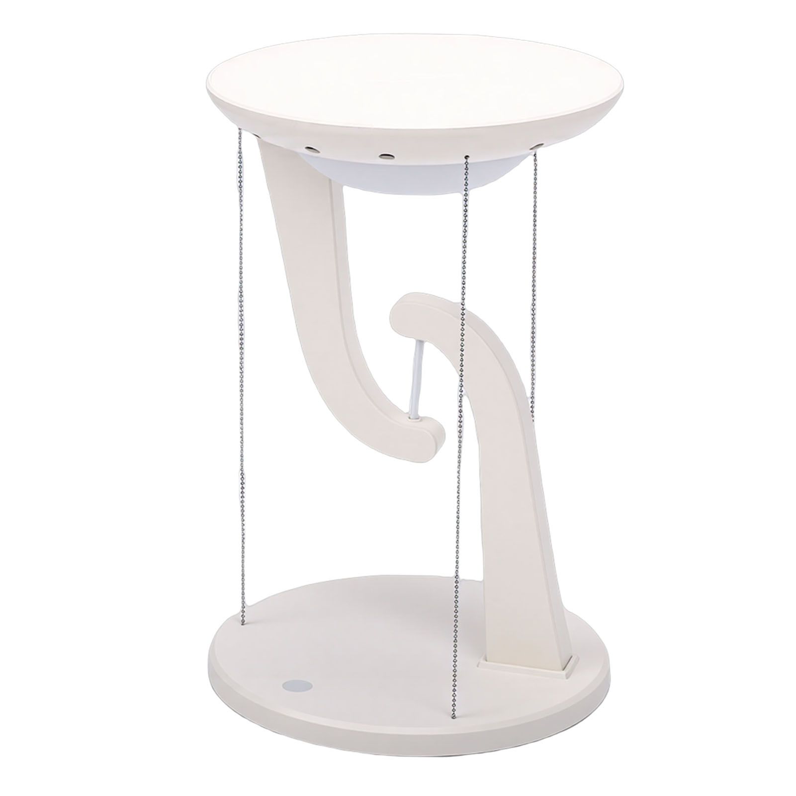 Floating Desk Lamp Round Creative USB Levitating Table Lamp with Wireless view 4