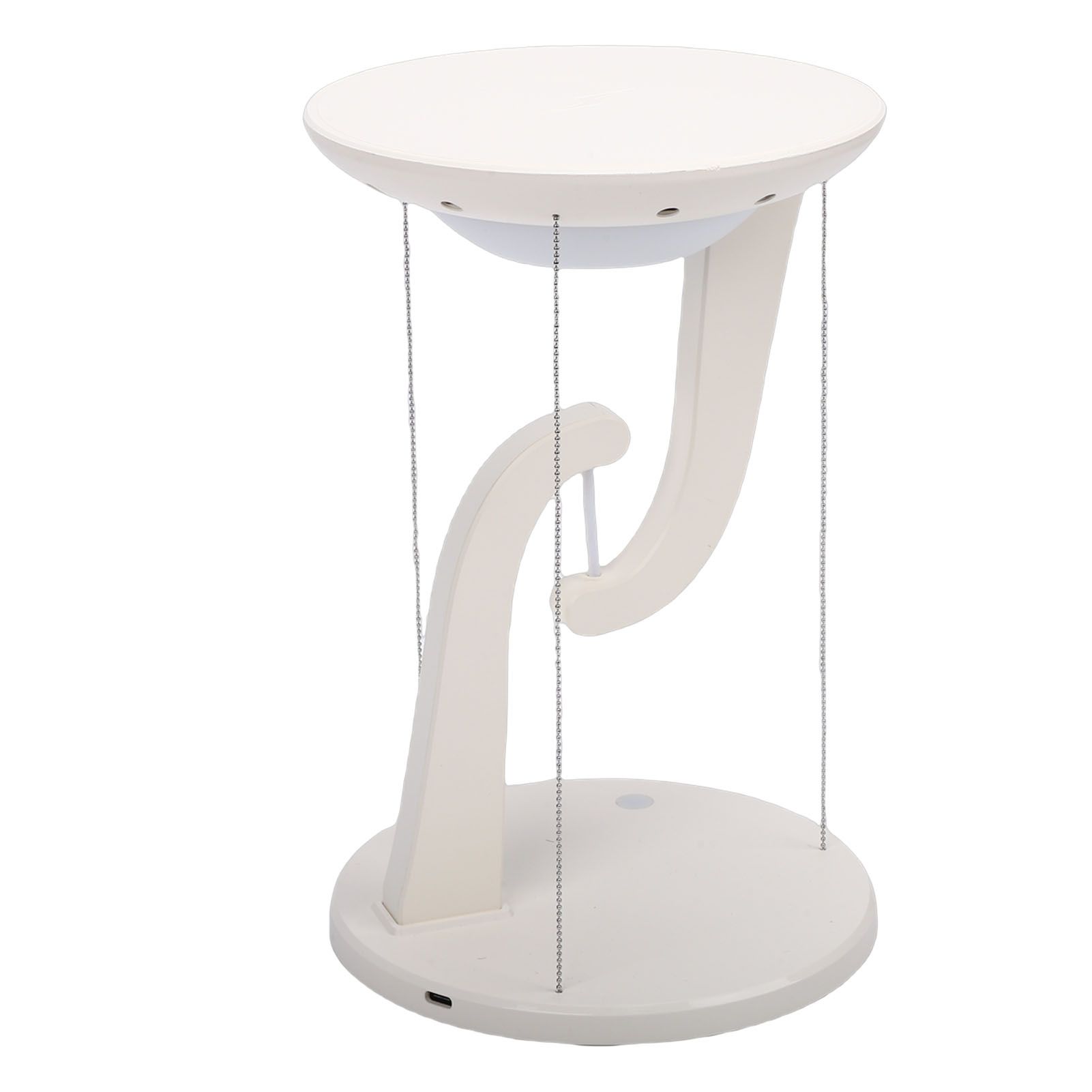Floating Desk Lamp Round Creative USB Levitating Table Lamp with Wireless view 7