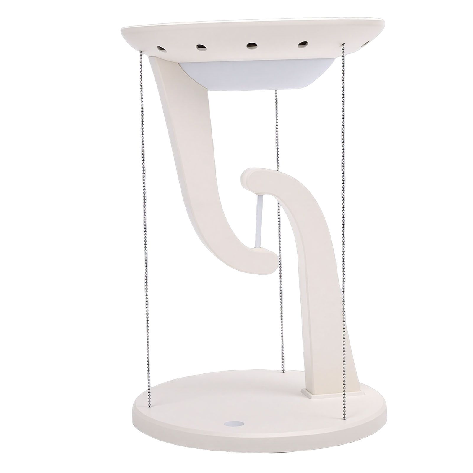 Floating Desk Lamp Round Creative USB Levitating Table Lamp with Wireless view 9