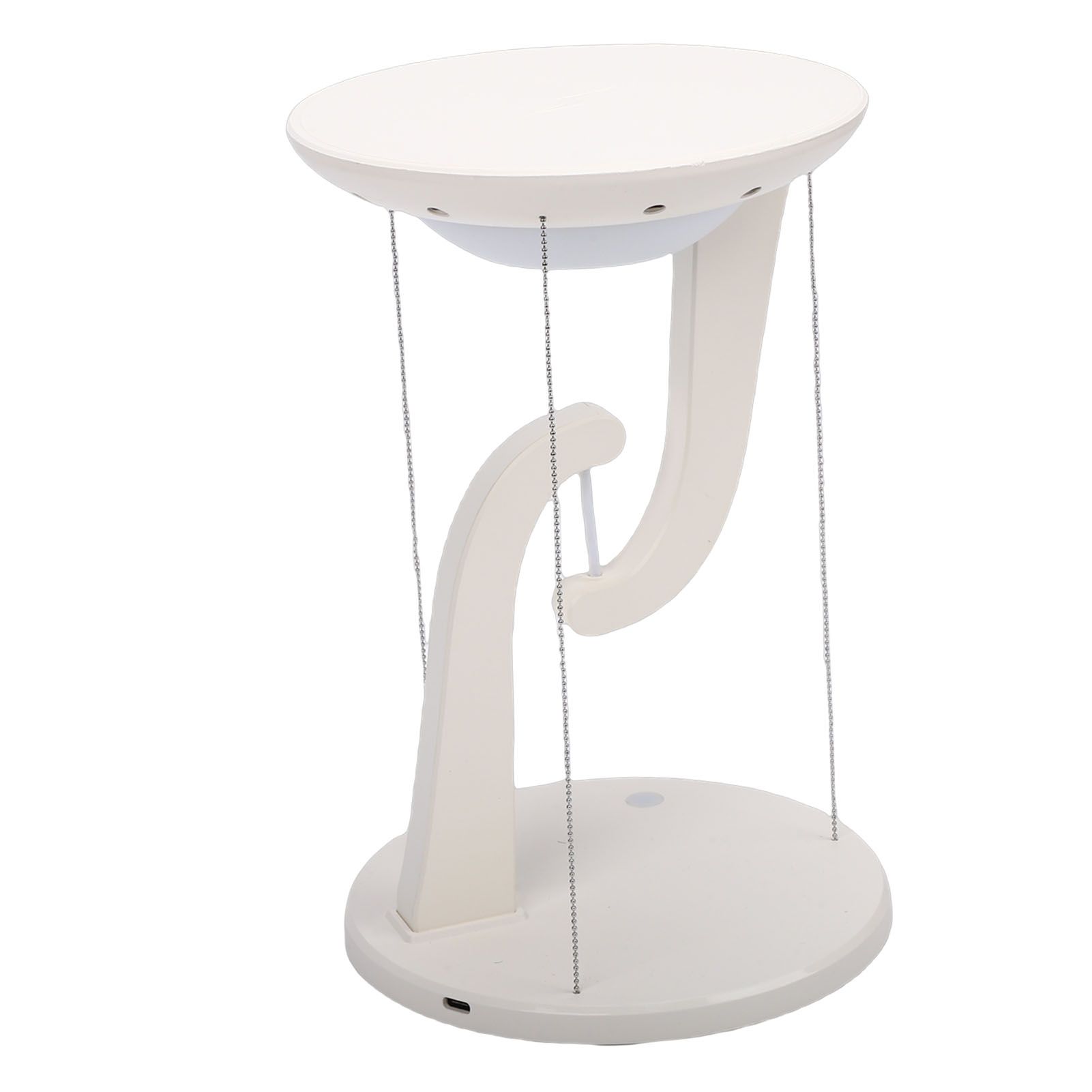 Floating Desk Lamp Round Creative USB Levitating Table Lamp with Wireless view 10