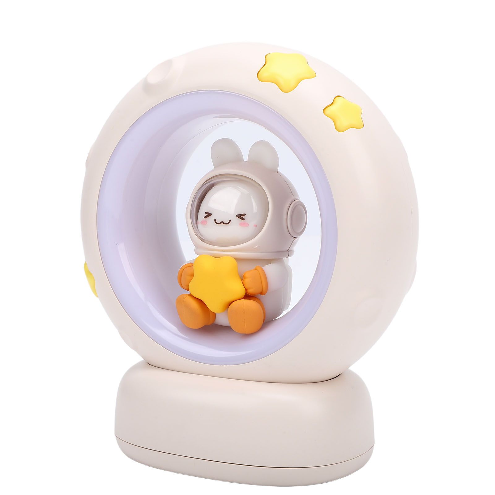 Table Lamp Rechargeable Nursery Nightlight Bedside Lamp Colorful Lighting Moon