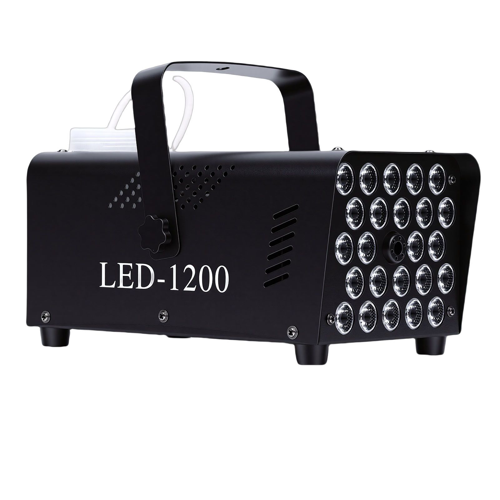 Fog Machine 24 Colorful LED Lights Effect 500W 2000CFM Smoke with Wireless