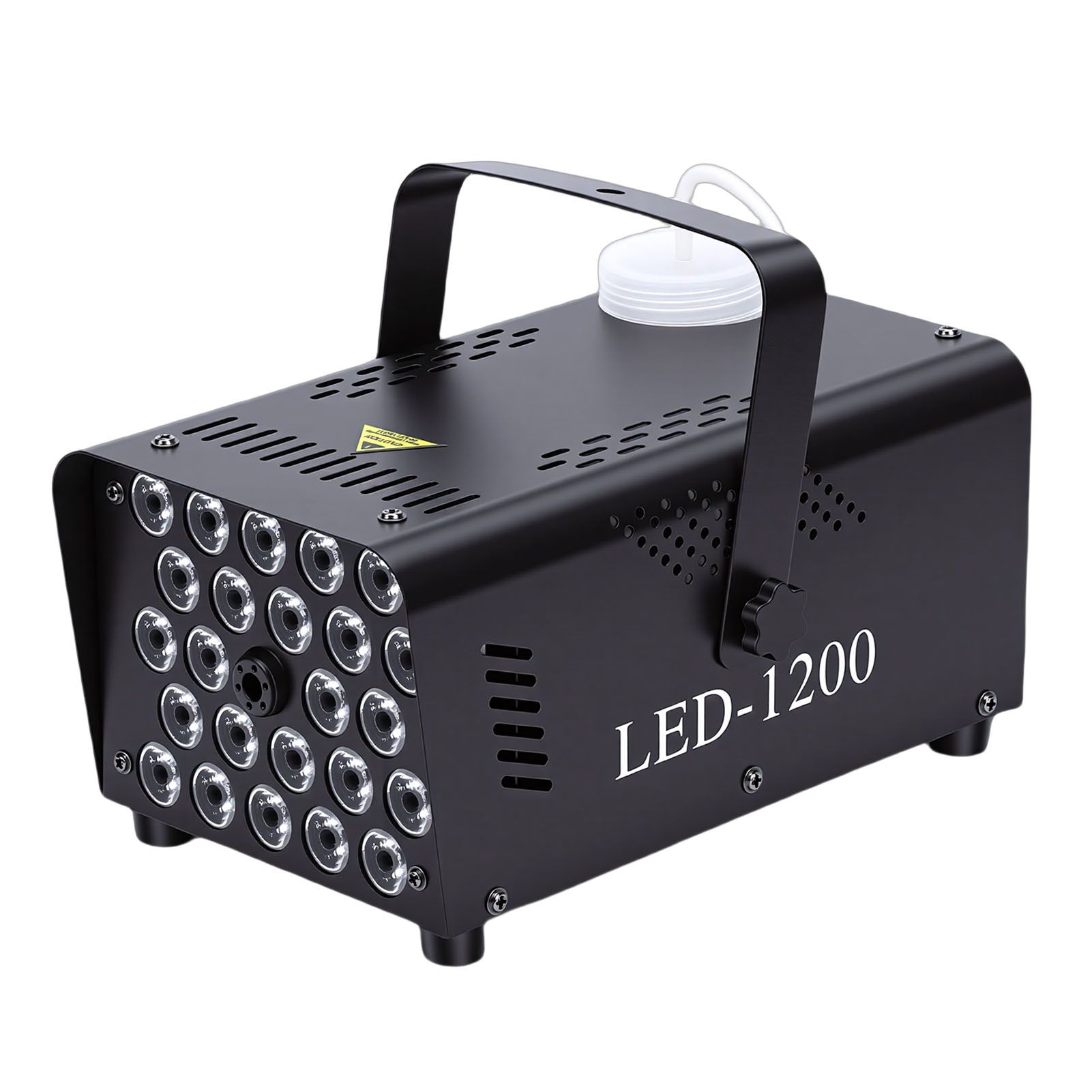 Fog Machine 24 Colorful LED Lights Effect 500W 2000CFM Smoke with Wireless view 12