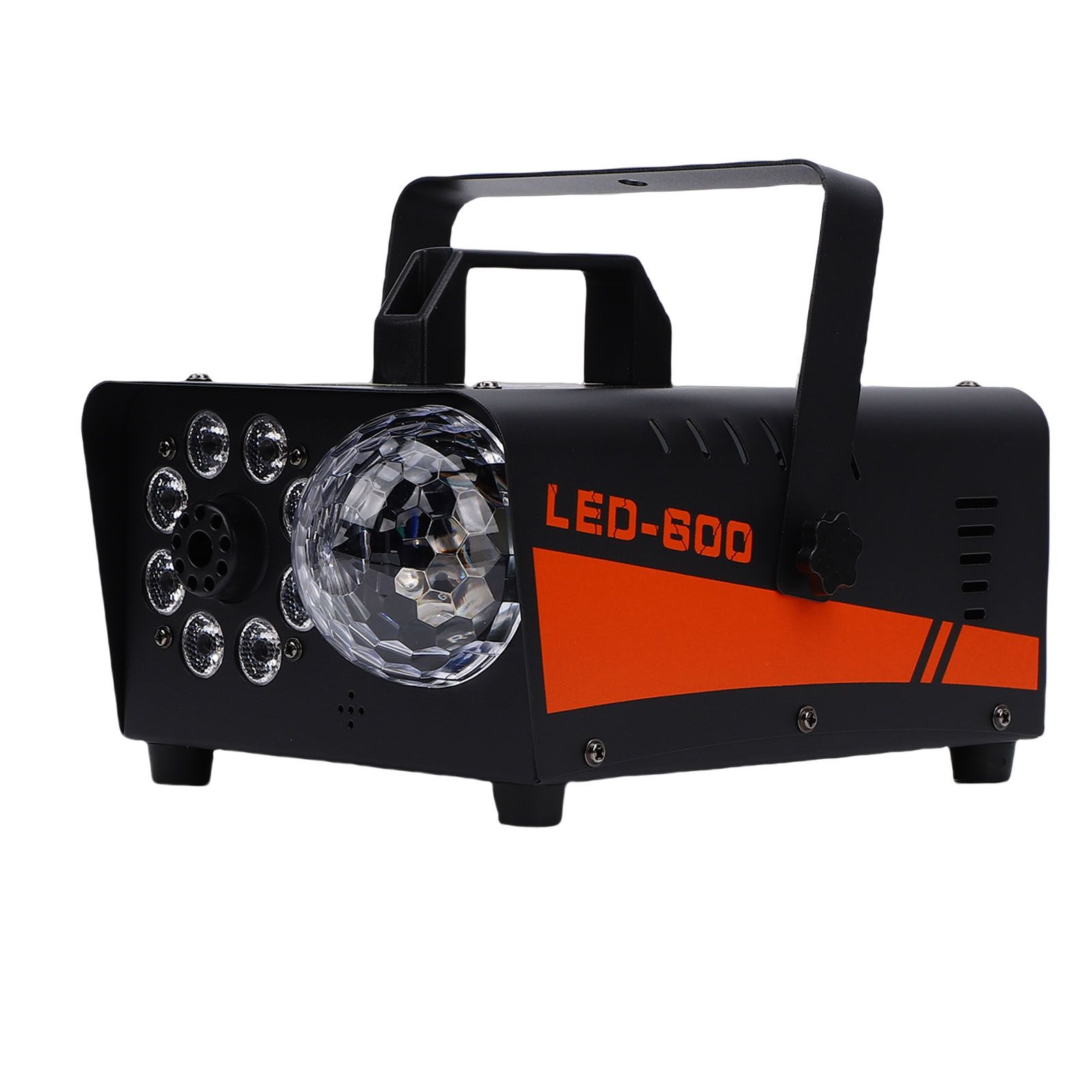 600W Fog Machine with Disco Ball LED Lights Auto Spray Wireless Remote Control view 10