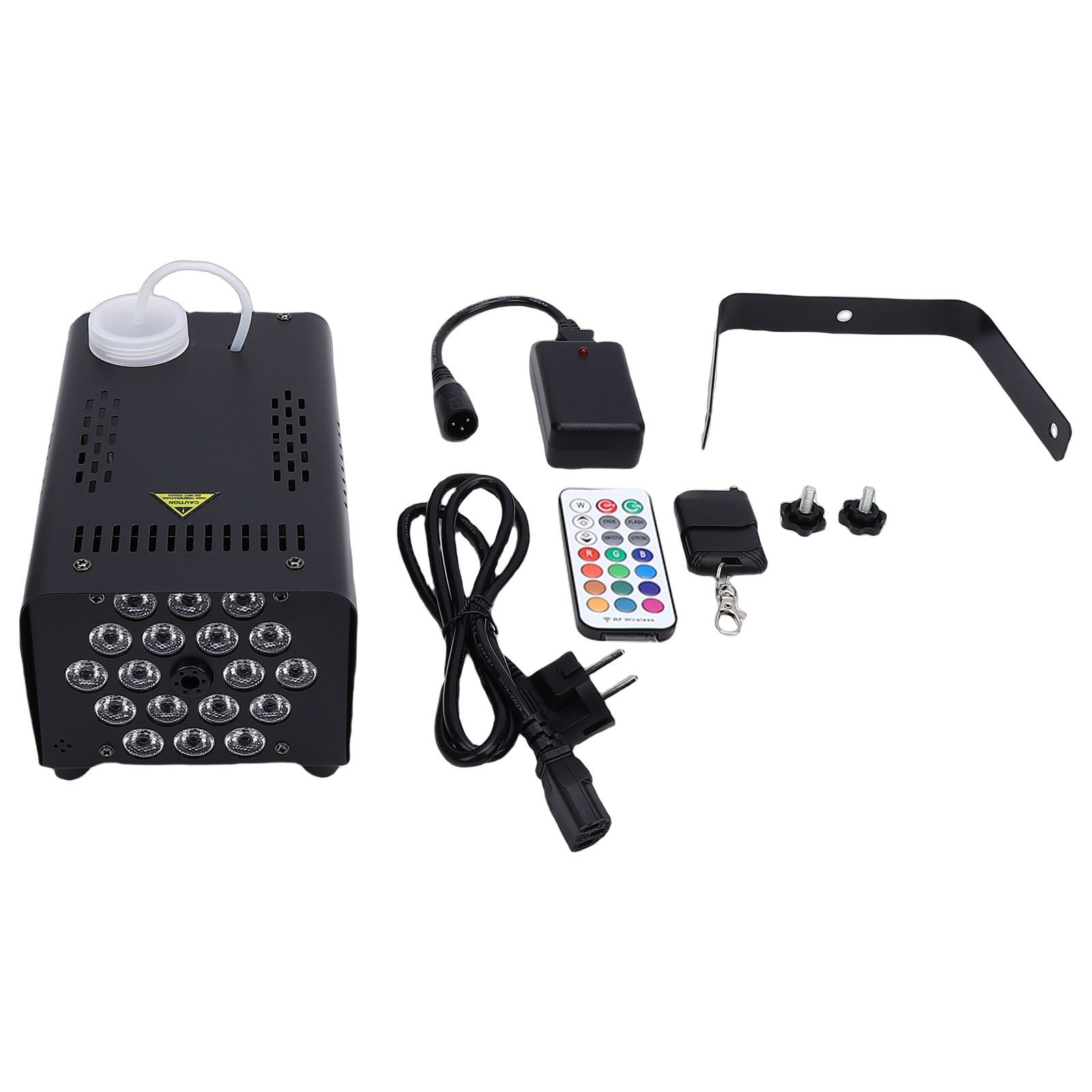 Fog Machine 500W 18 LED Lights Smoke Machine Wireless Wired Remote Control for view 3