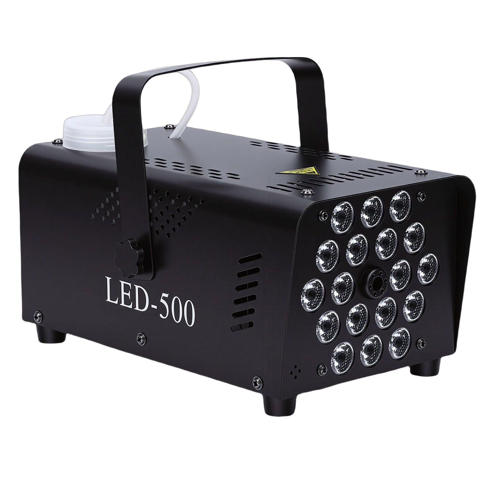 Fog Machine 500W 18 LED Lights Smoke Machine Wireless Wired Remote Control for — image 1