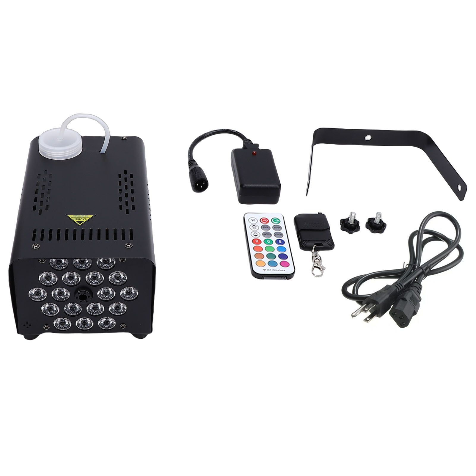 Fog Machine 500W 18 LED Lights Smoke Machine Wireless Wired Remote Control for view 3