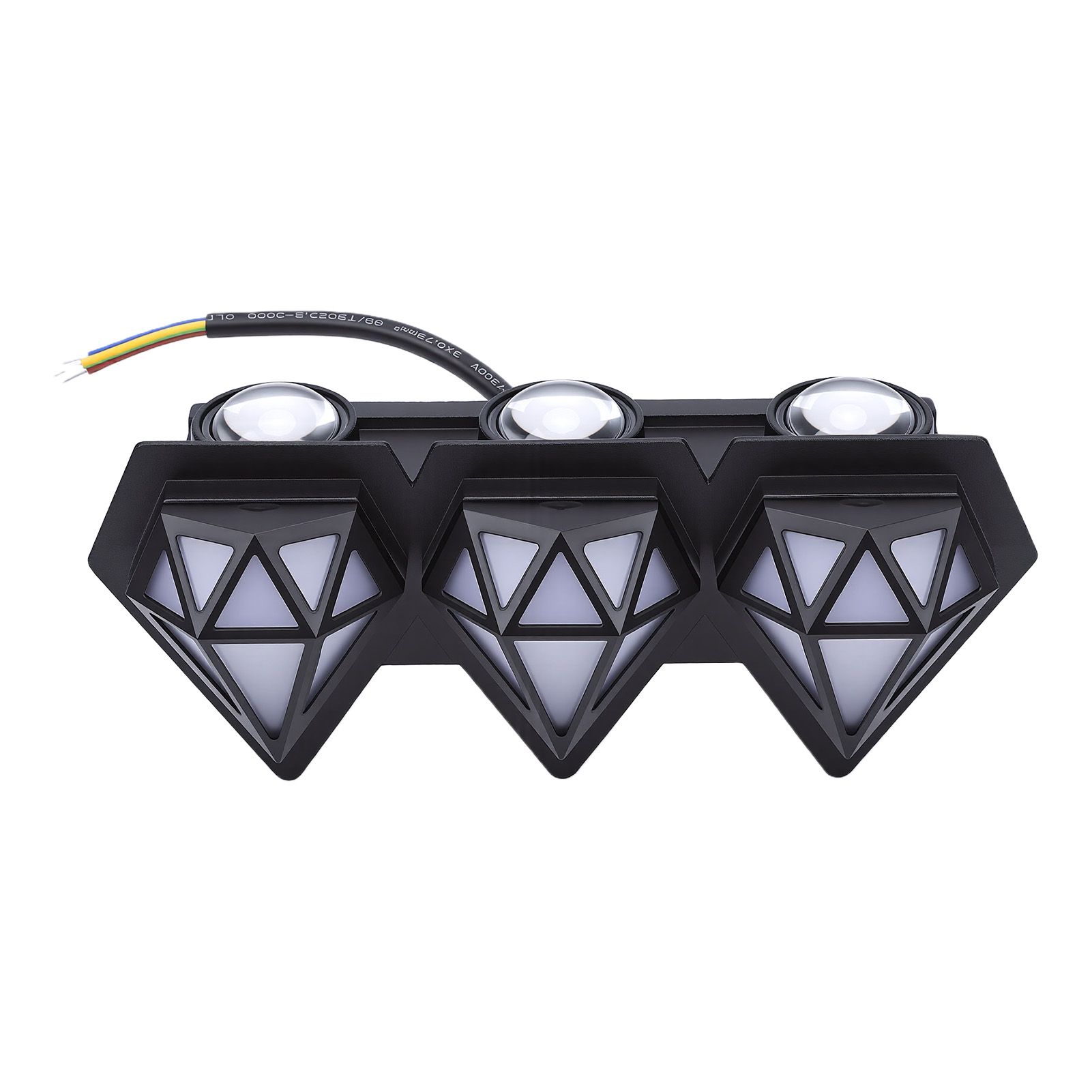 LED Wall Lamp 6-Light Beams Modern Design Warm White IP65 Water-proof view 6