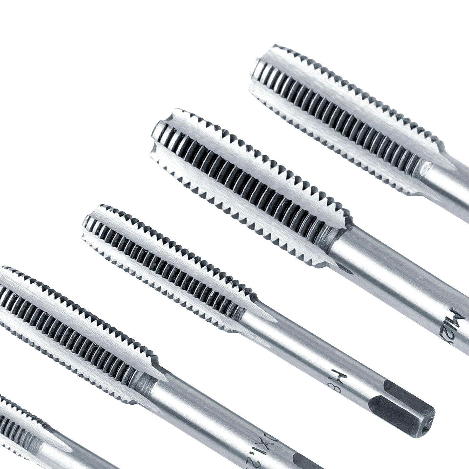 40Pcs M3-M12 Screw Nut Tap and Die Set with Wrenches and Thread Gauge Heavy view 11