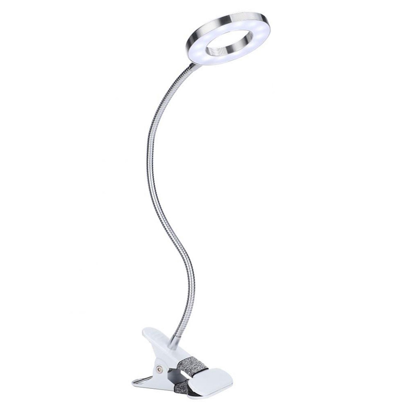 Clip-on Desk Lamp USB Table Lamp Eye Protection LED Light Bendable Flexible view 4