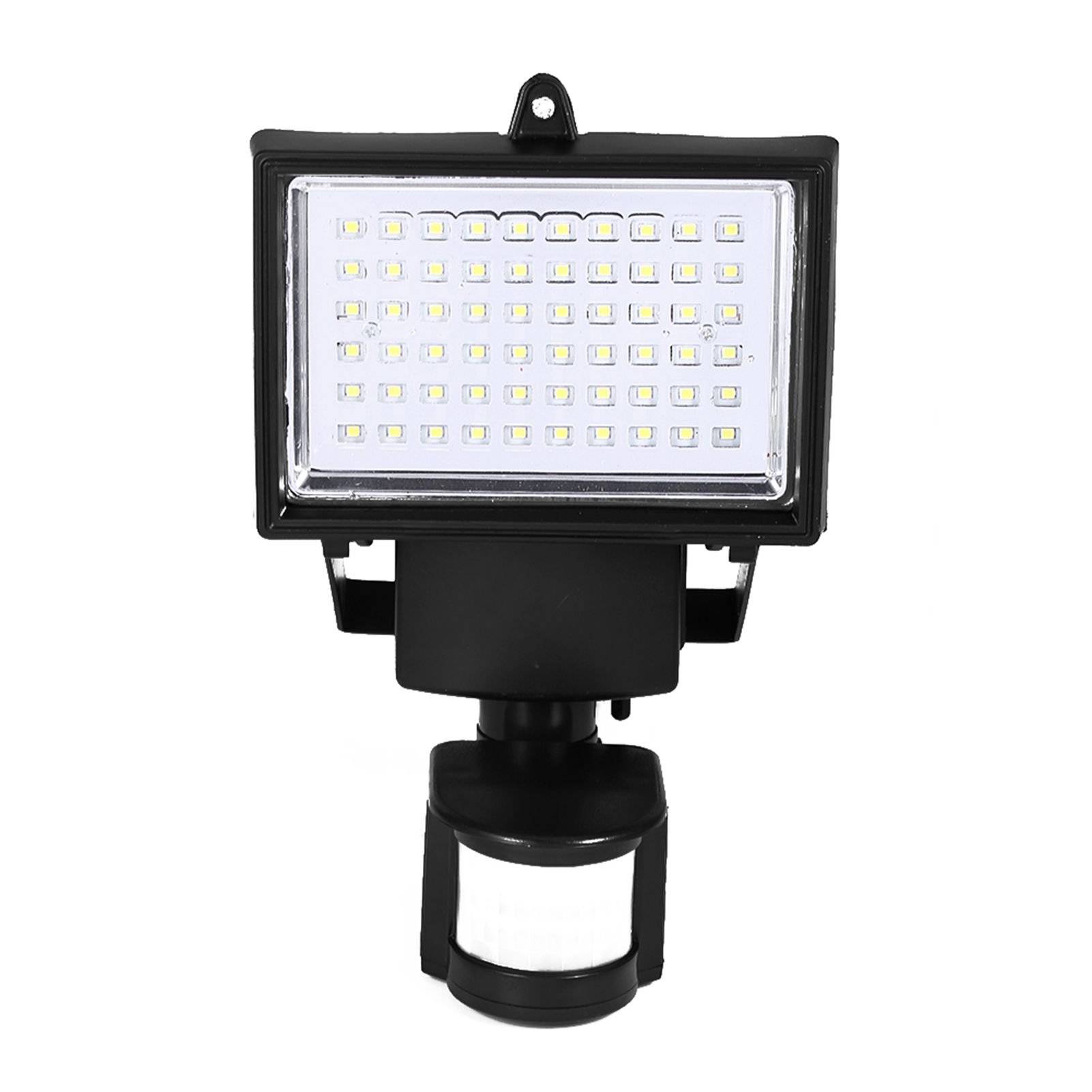 60 LED Motion Sensor Light Solar Powered Outdoor Garden Security Wall view 5
