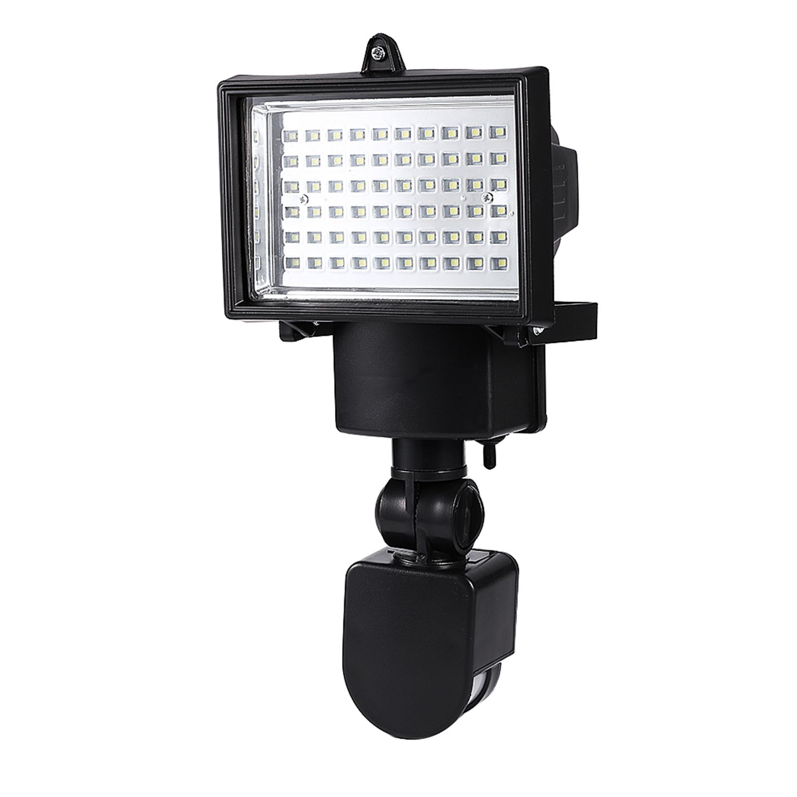 60 LED Motion Sensor Light Solar Powered Outdoor Garden Security Wall view 6