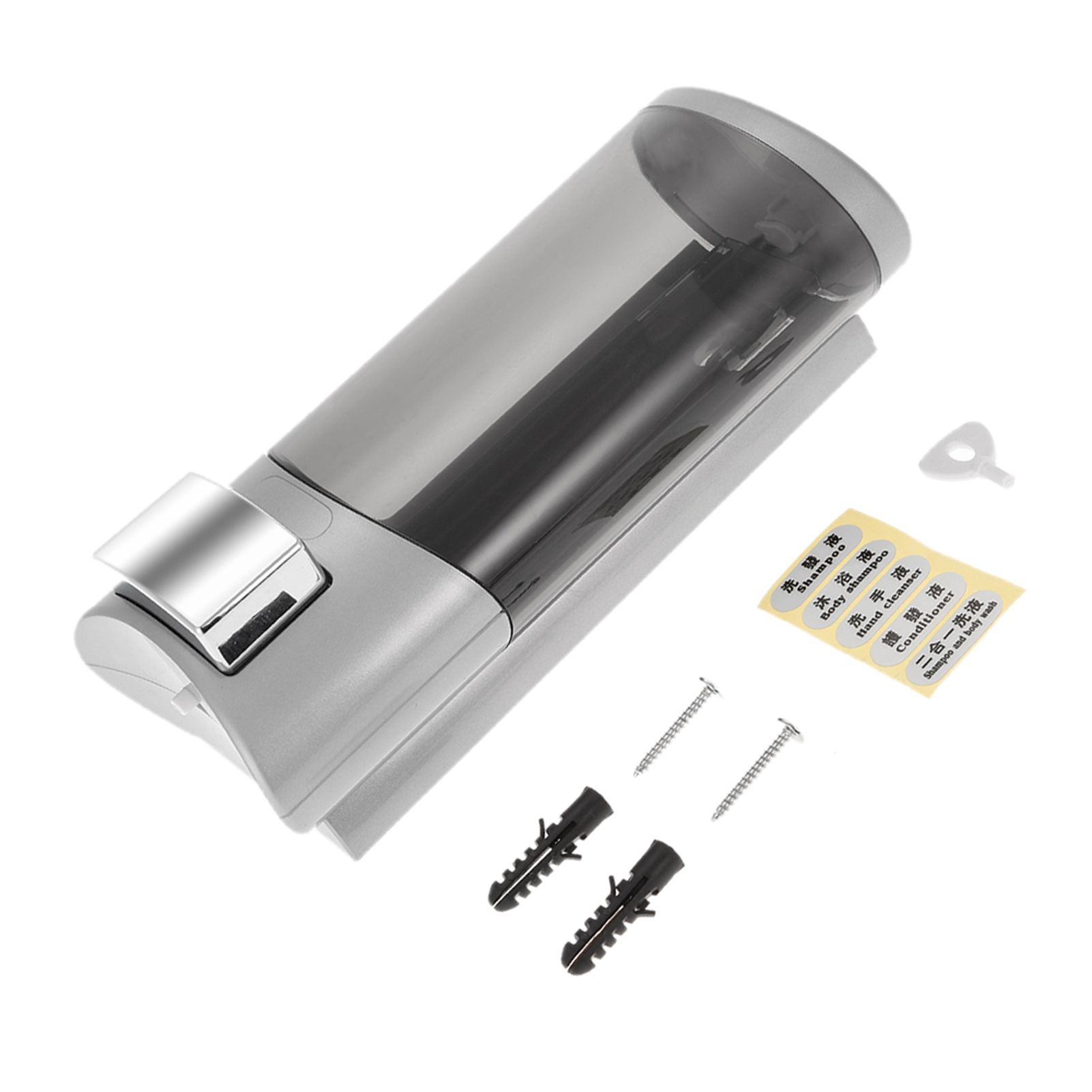 Manual Soap Dispenser 500ml Wall Mounted Single Head Press Liquid Soap view 2