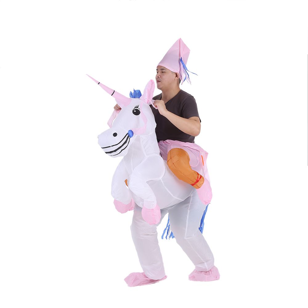 Anself Cute Adult Inflatable Costume Suit Blow Up Fancy Dress Party Halloween view 2