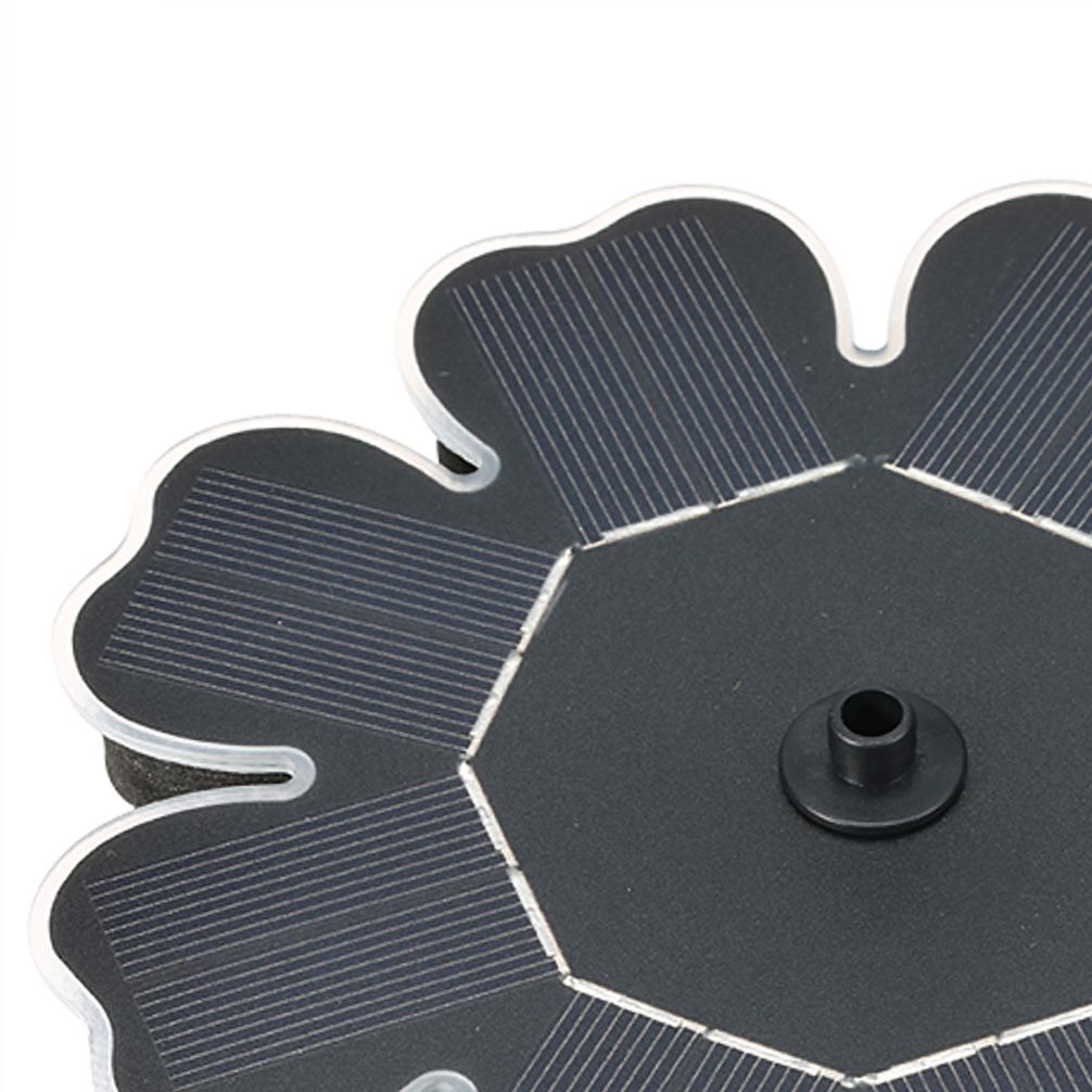 Anself Solar Powered Fountain 8V 2W Solar Panel Water Floating Fountain view 2