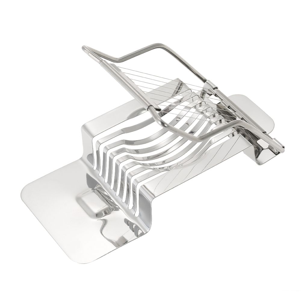 Kitchen Stainless Steel Egg Slicer Wire Egg Cheeses Chopper Dicer Cutter Tool view 3