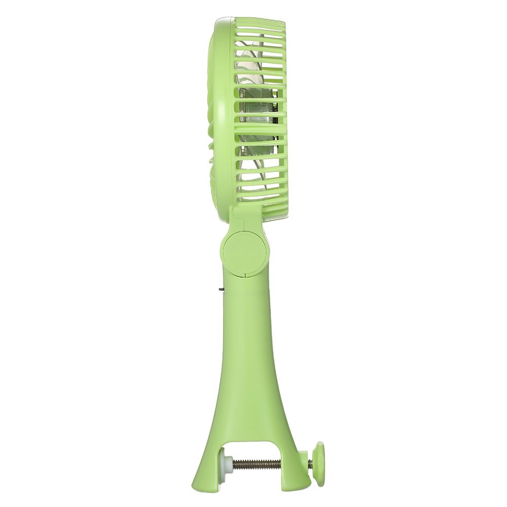 Portable USB Rechargeable Handheld Fan Desktop Clip Cooling Fan with
