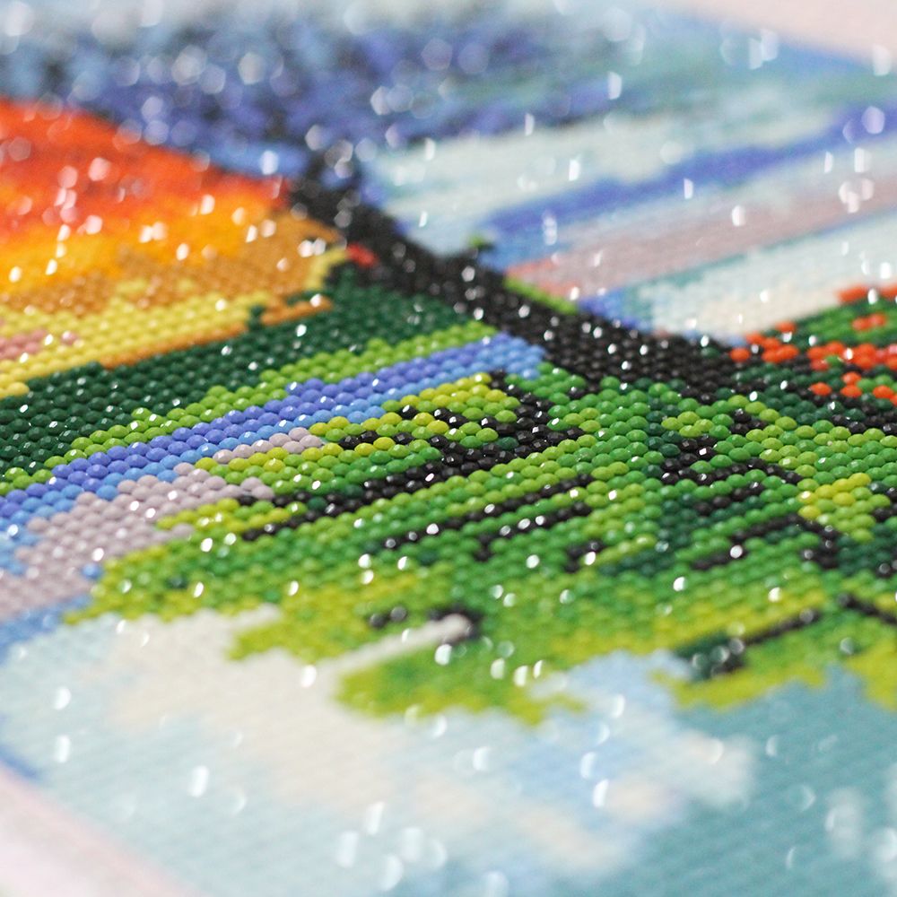 12 * 16 inches/30 * 40cm DIY 5D Diamond Painting Kit Fairy Resin Rhinestone