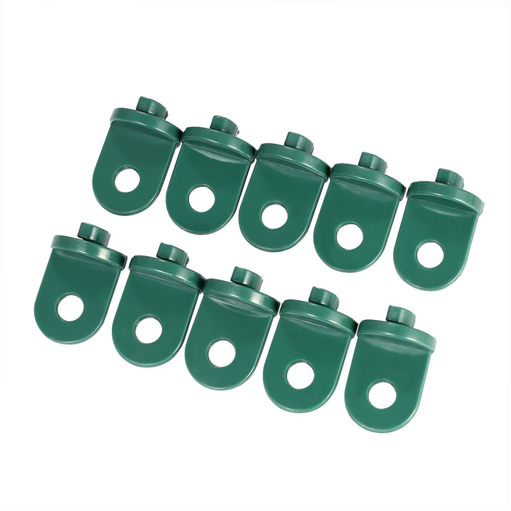 10pcs/set Greenhouse Plastic Hanger Hanging Clip Set of 10 Hanging Hooks Plant view 2