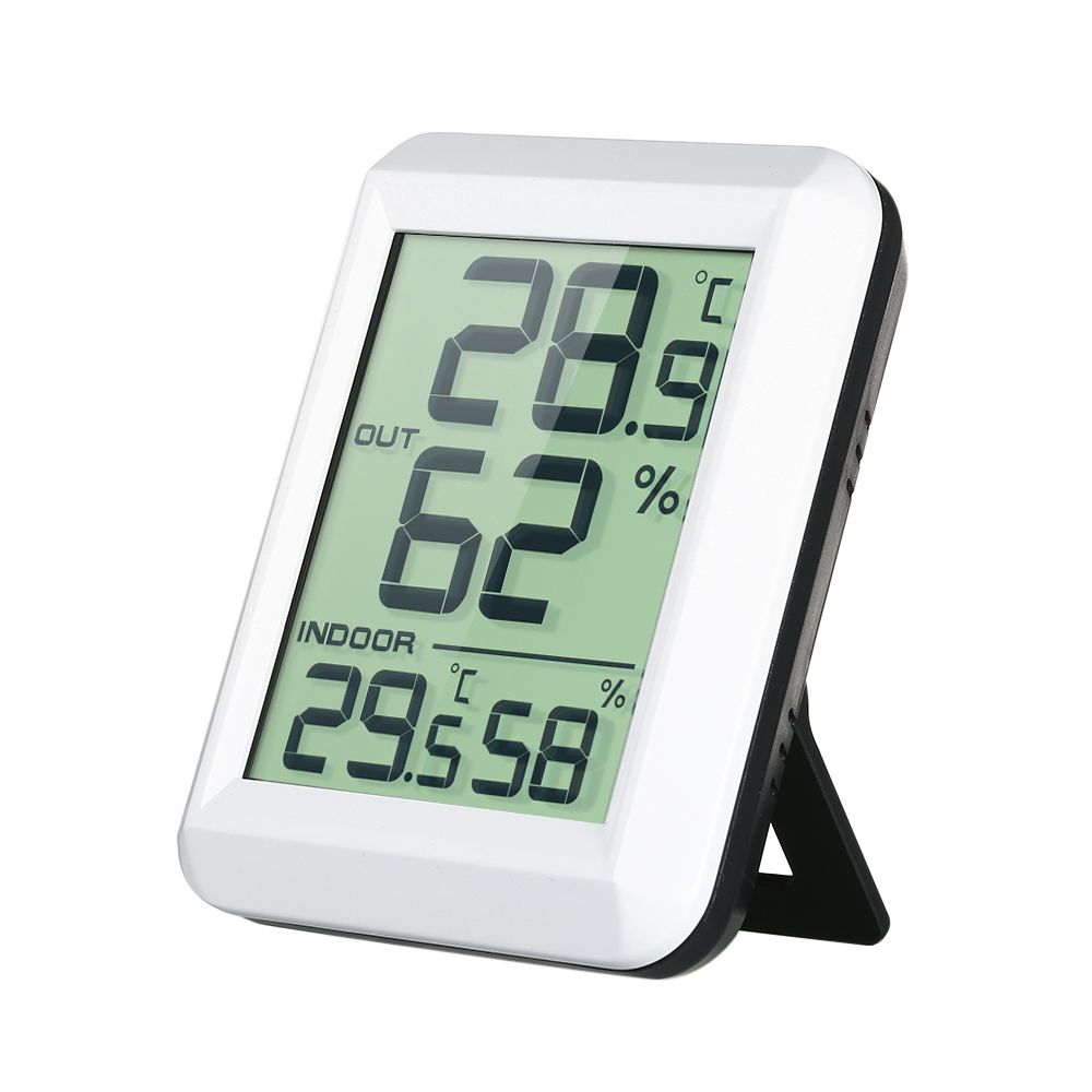Wireless Mini LCD Digital Thermometer Hygrometer Indoor Outdoor °C/°F view 2