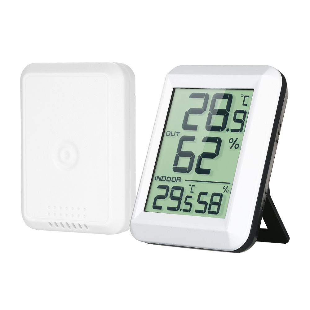 Wireless Mini LCD Digital Thermometer Hygrometer Indoor Outdoor °C/°F view 3